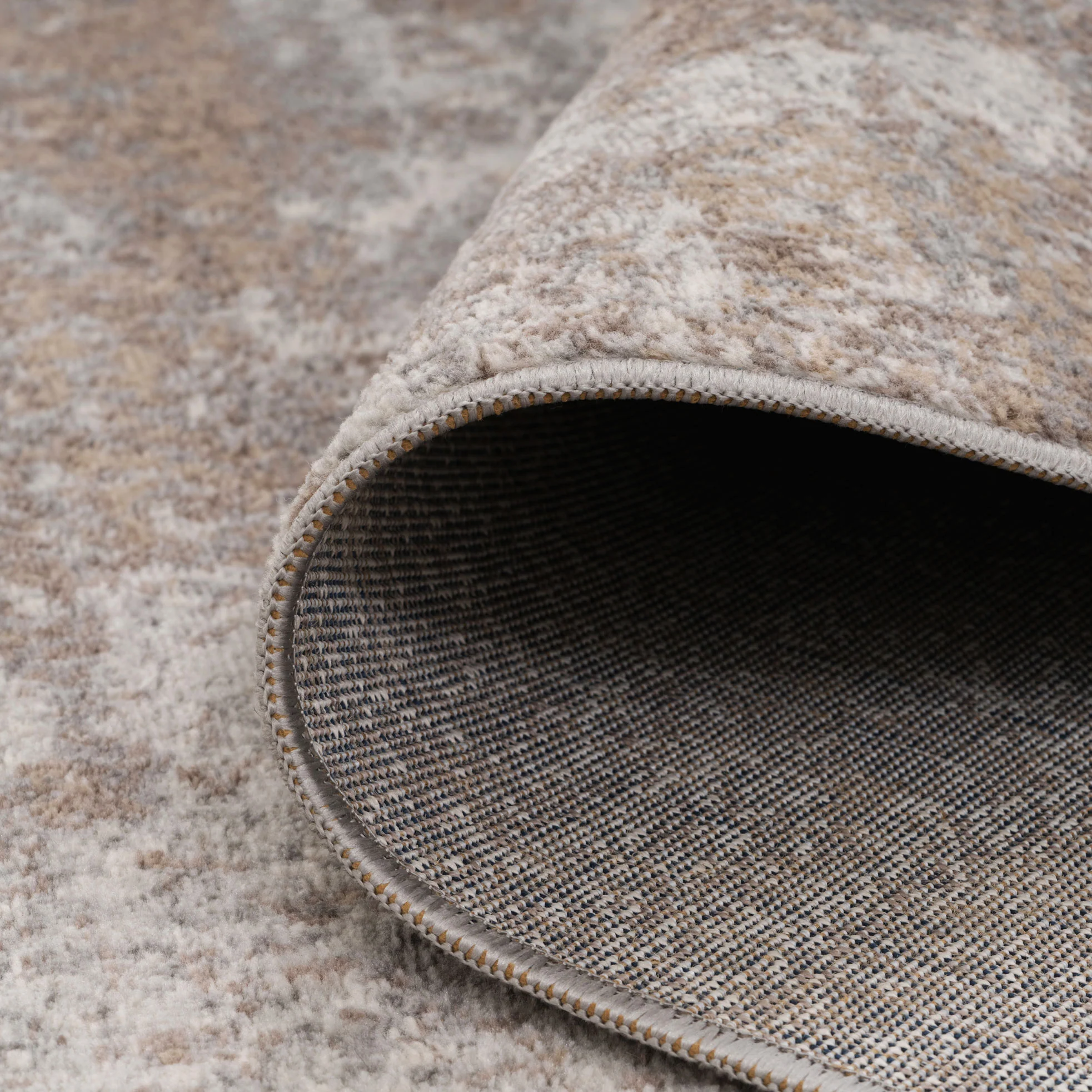 Beige Abstract Area Rug - Mia - Image 6