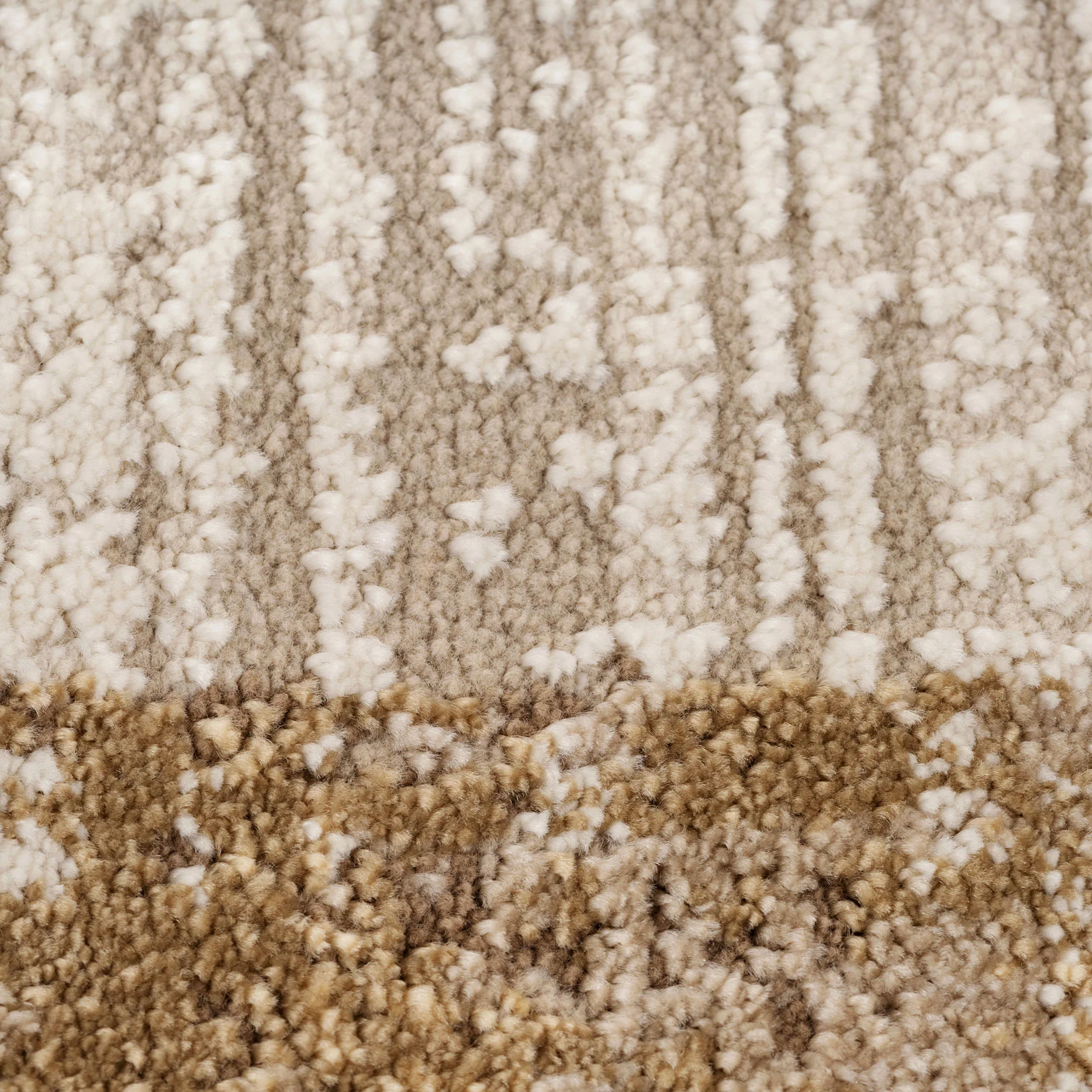 Beige Neutral Border Runner Rug - Image 5