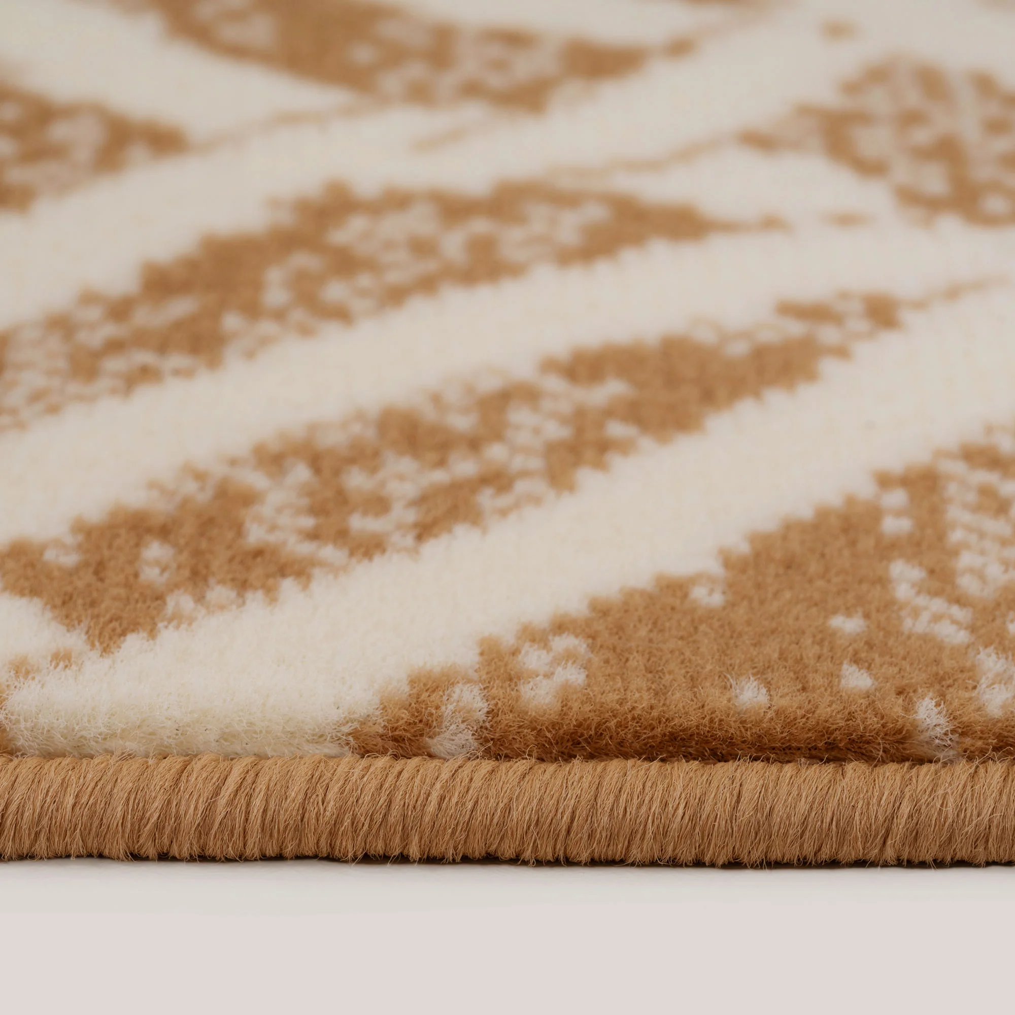 Beige Woven Trellis Living Room Rug - Image 4