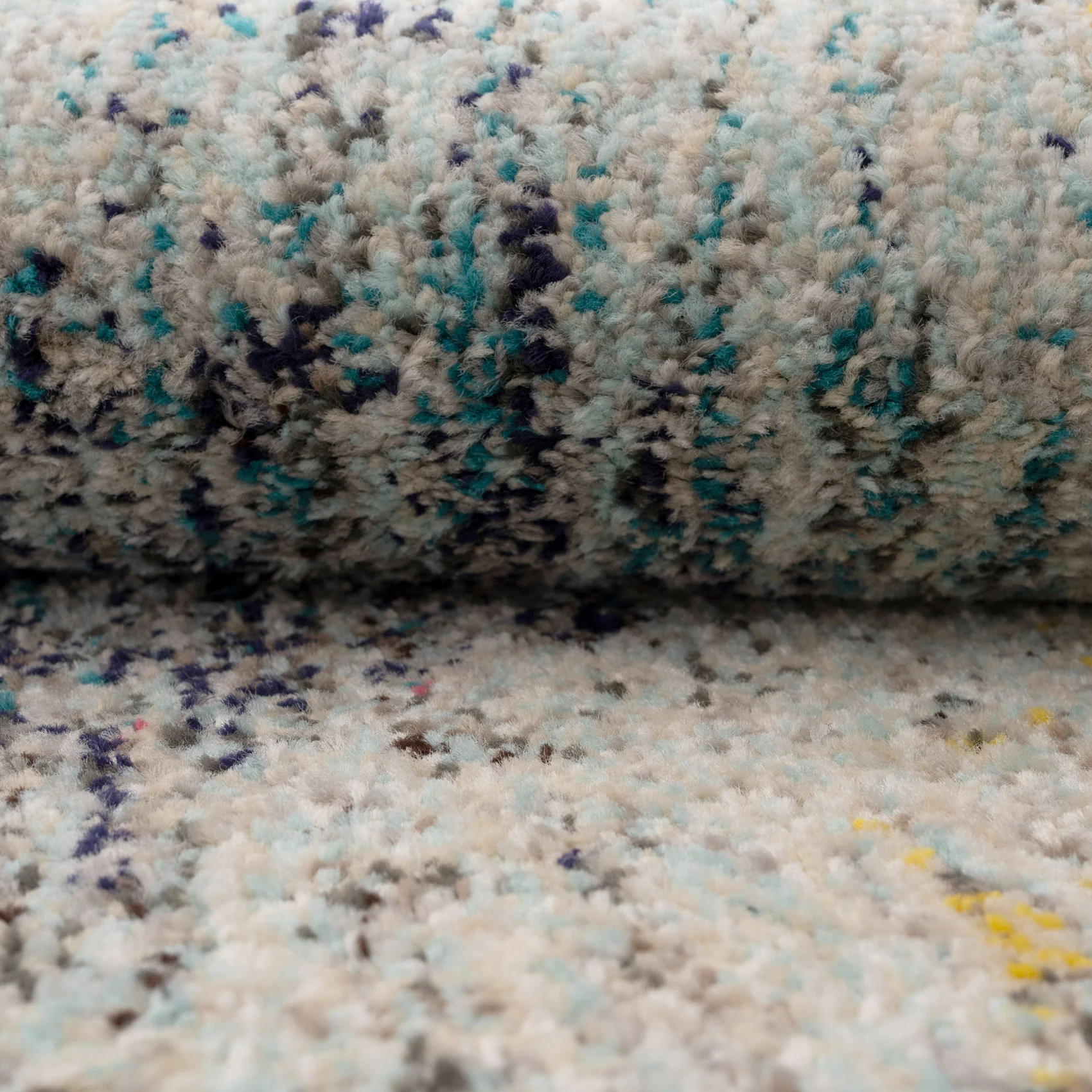 Blue Chevron Area Rug - Agatha - Image 3
