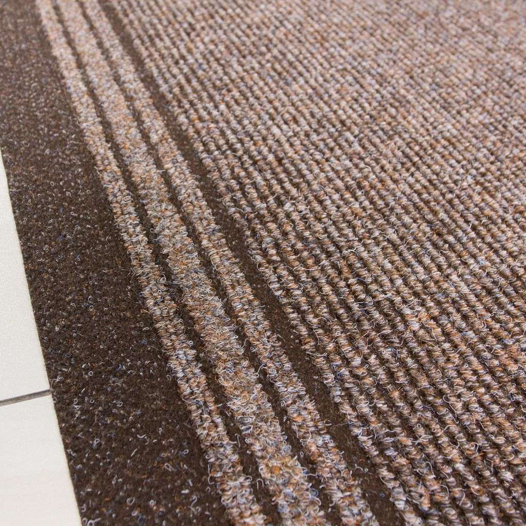 Brown Hard Wearing Runner Rugs 80cm Width - Image 2