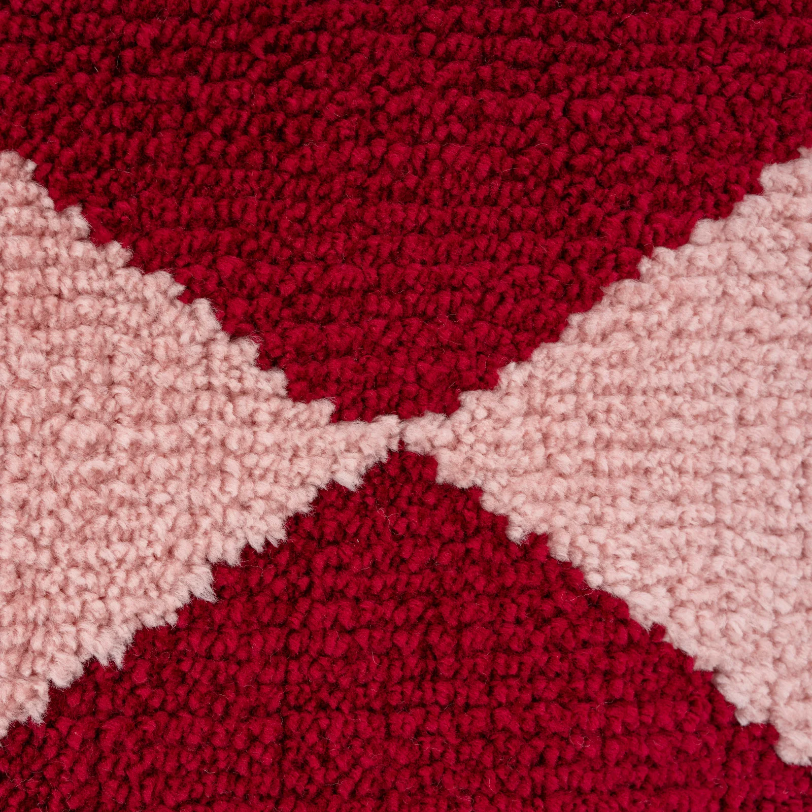 Burgundy Harlequin Rug - Zara - Image 7