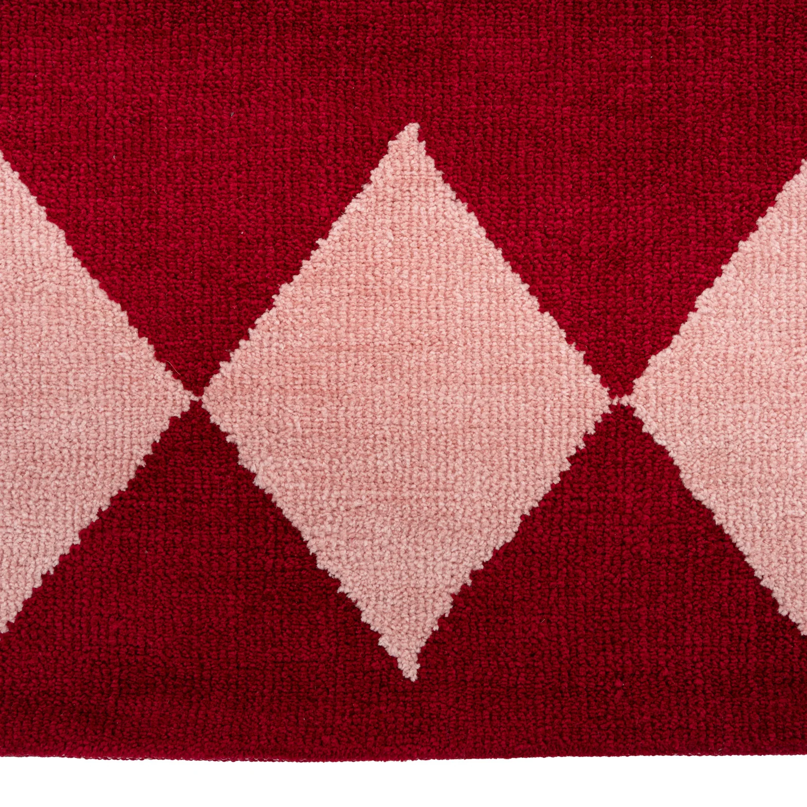 Burgundy Harlequin Runner - Zara - Image 2