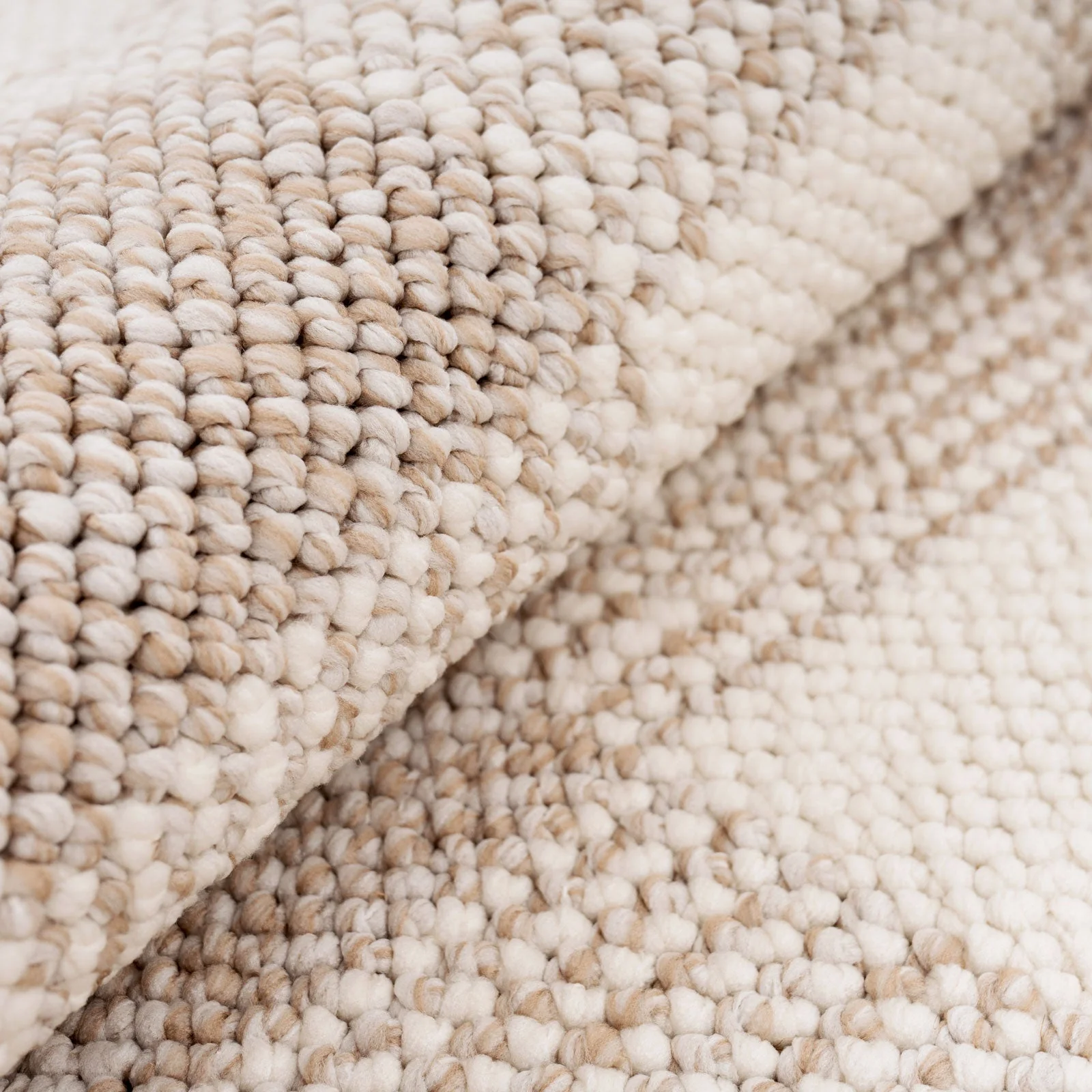 Chunky Beige Runner Rug - Etta - Image 2