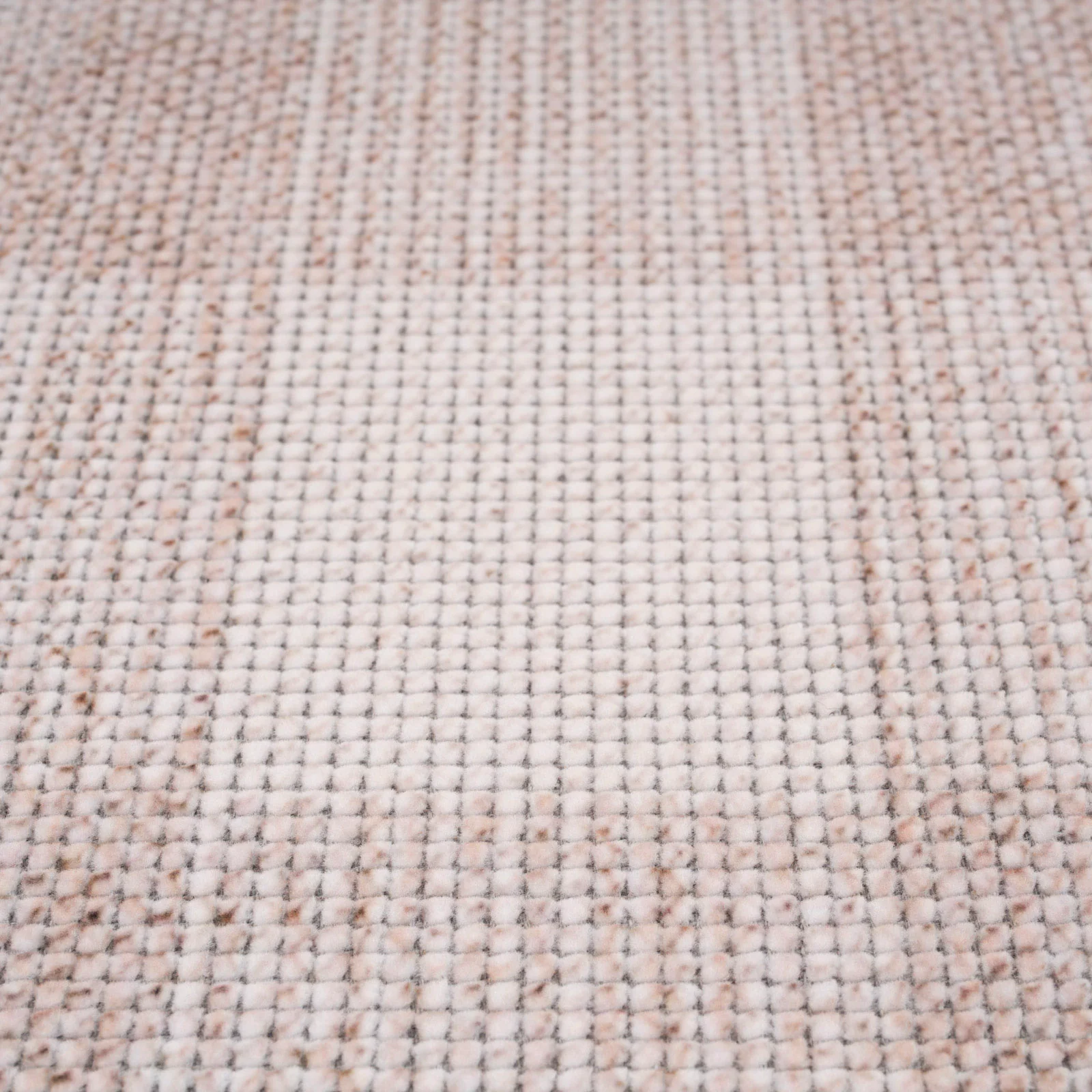 Beige Washable Checker Style Rug - Magda - Image 8