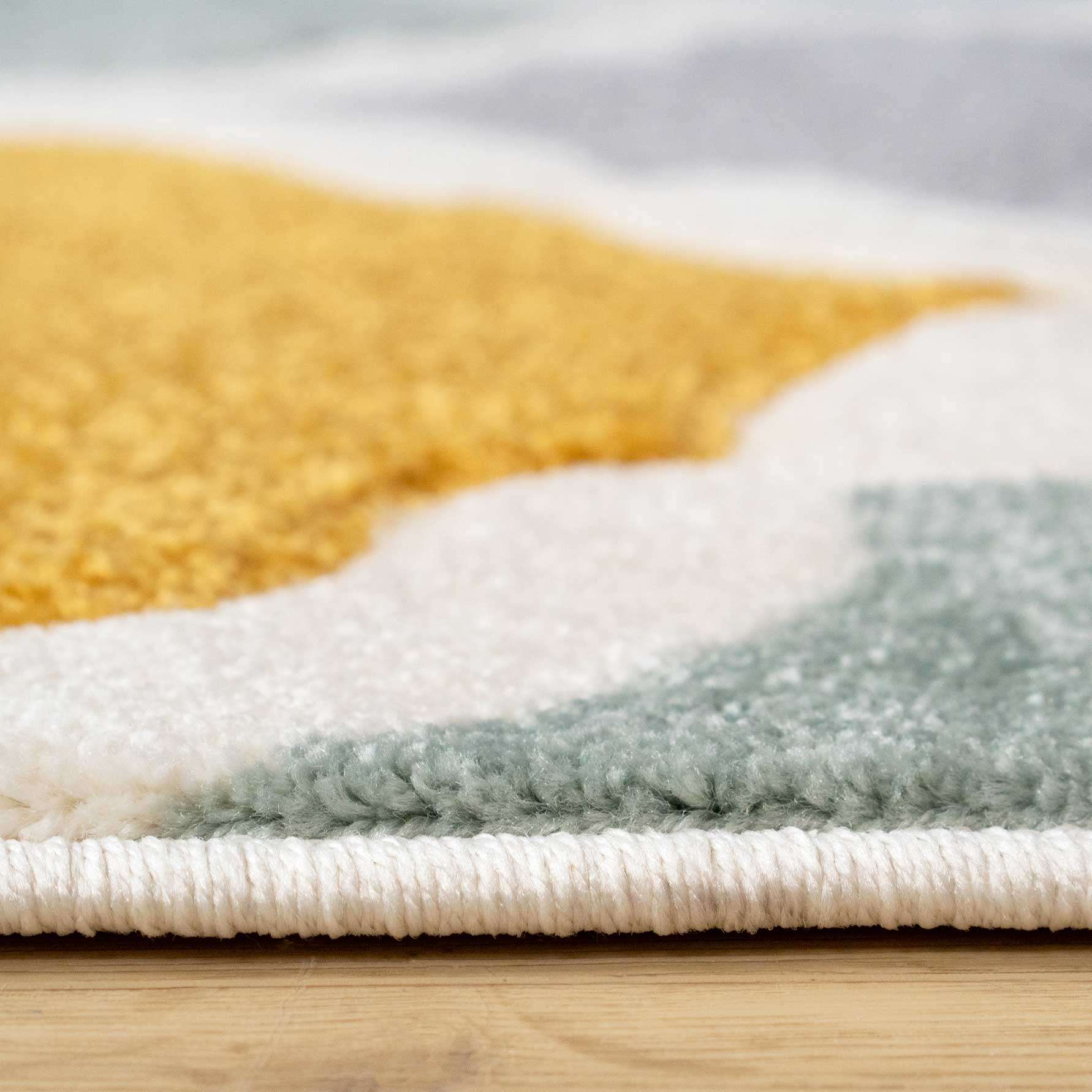 Colourful Pastel Trellis Area Room Rug - Image 5