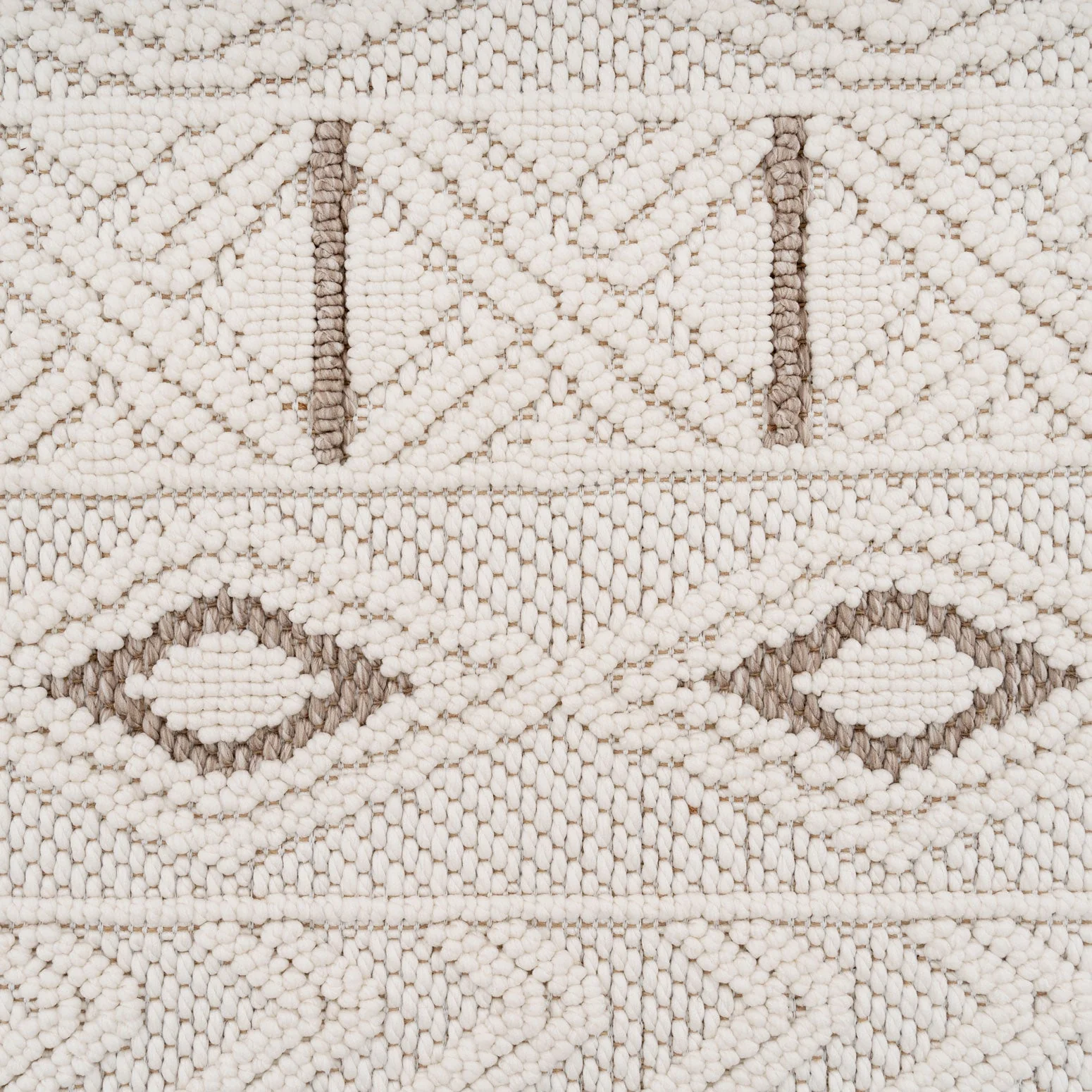 Cream Beige Boho Runner Rug - Sachi - Image 5
