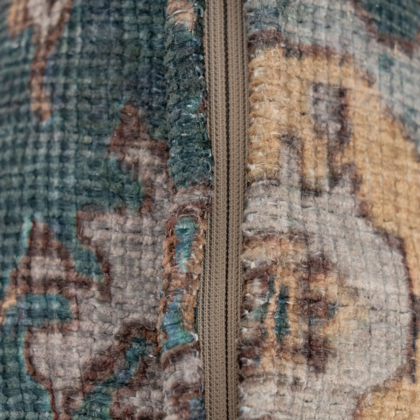 Distressed Teal Cushion Cover - Image 9