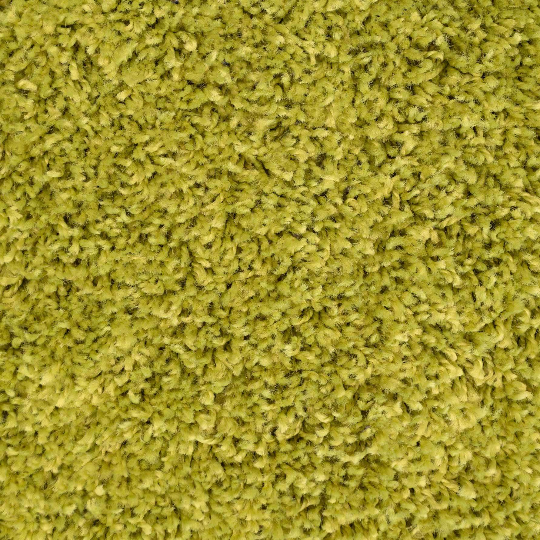 Fern Green Shaggy Circle Rug - Image 2