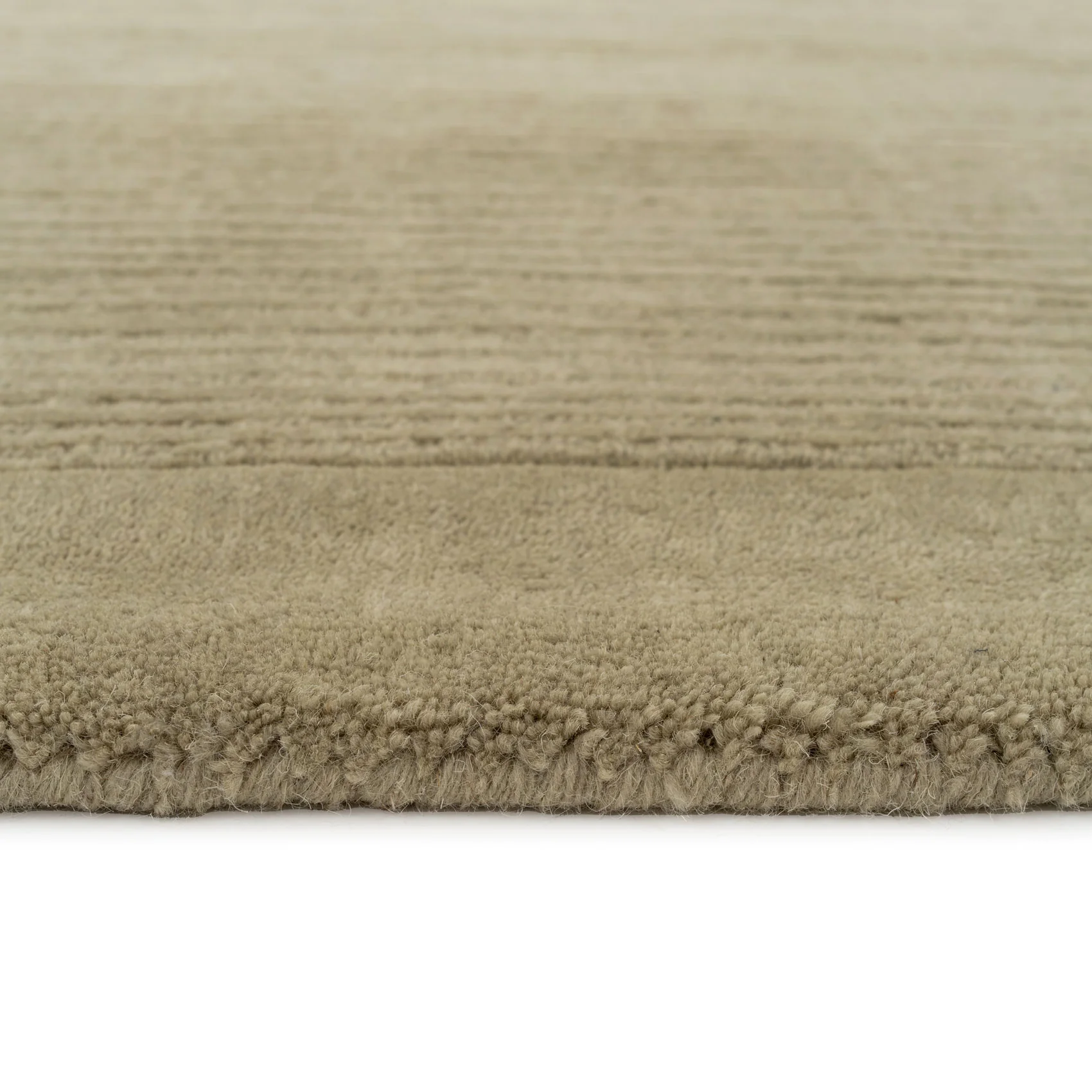 Green Bordered Wool Rug - Olann Green - Image 5