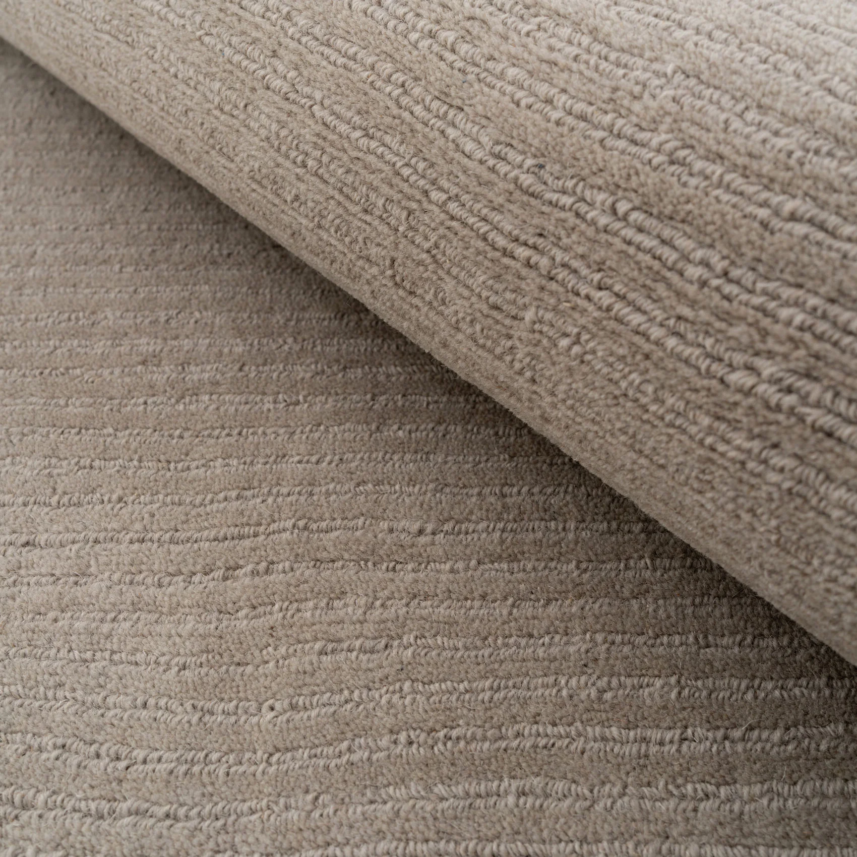 Grey Bordered Wool Rug - Olann Grey - Image 13