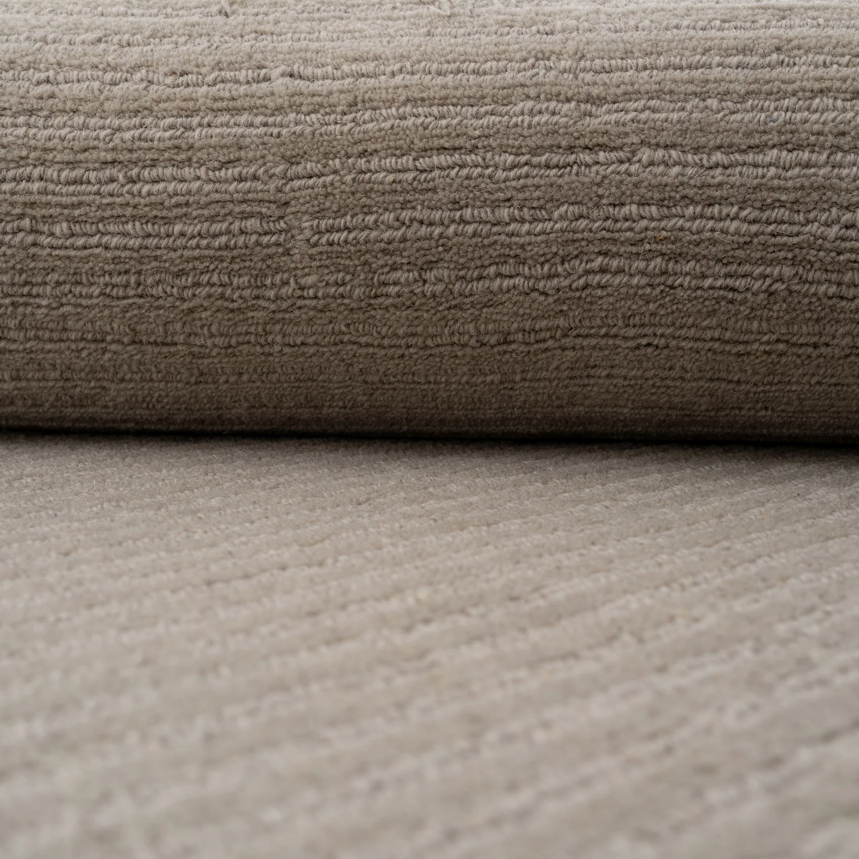 Grey Bordered Wool Rug - Olann Grey - Image 14