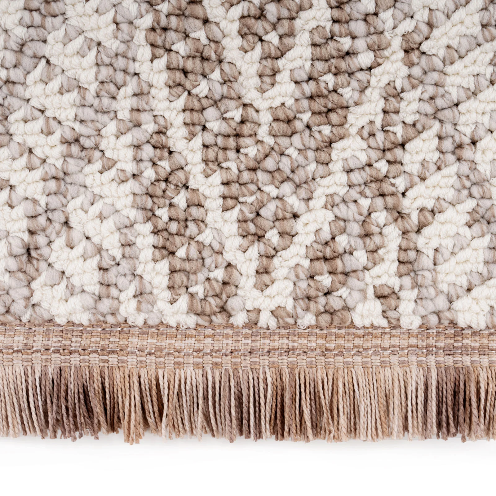 Grey Herringbone Area Rug - Noa - Image 4