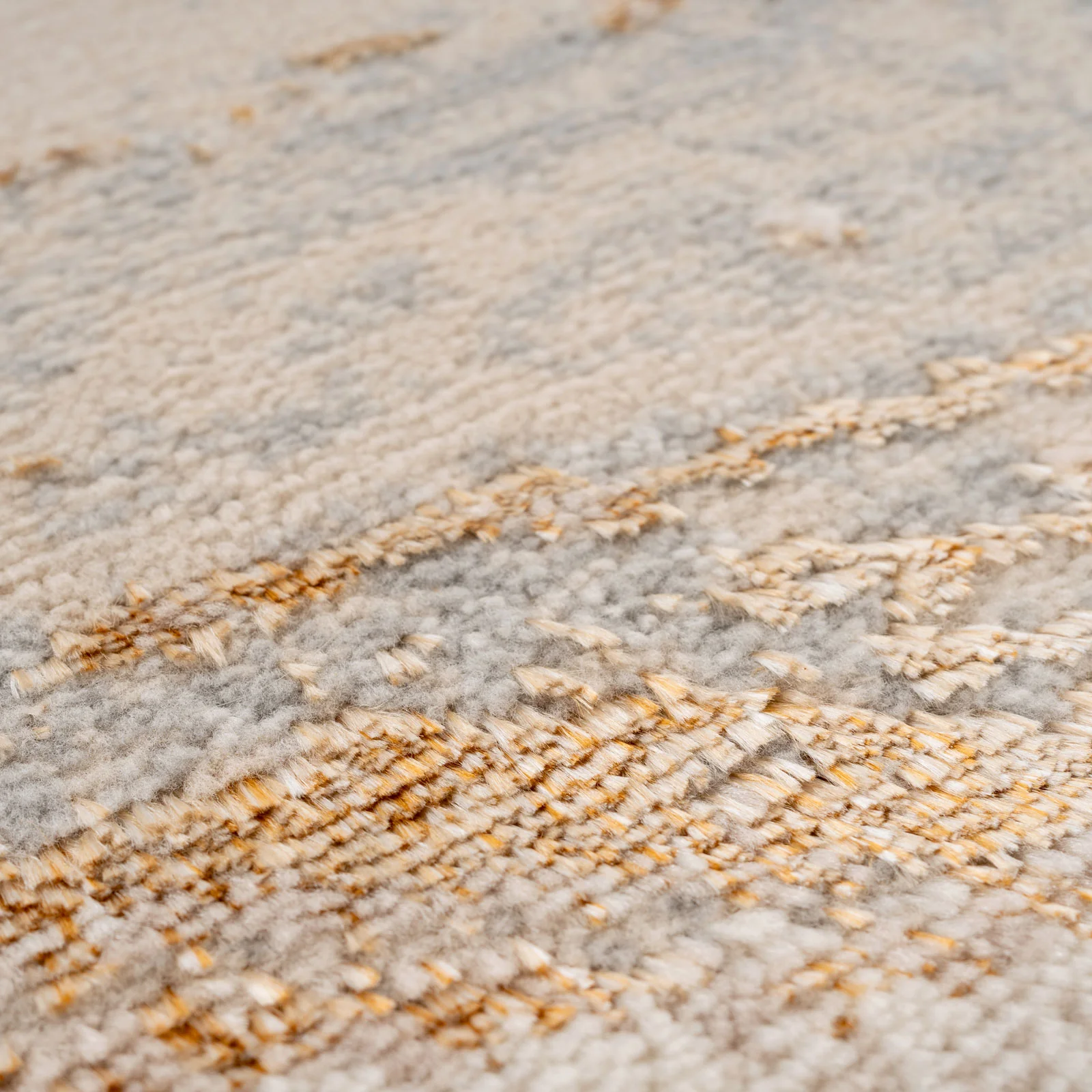Luxury Marbling Beige Rug - Quartz - Image 6