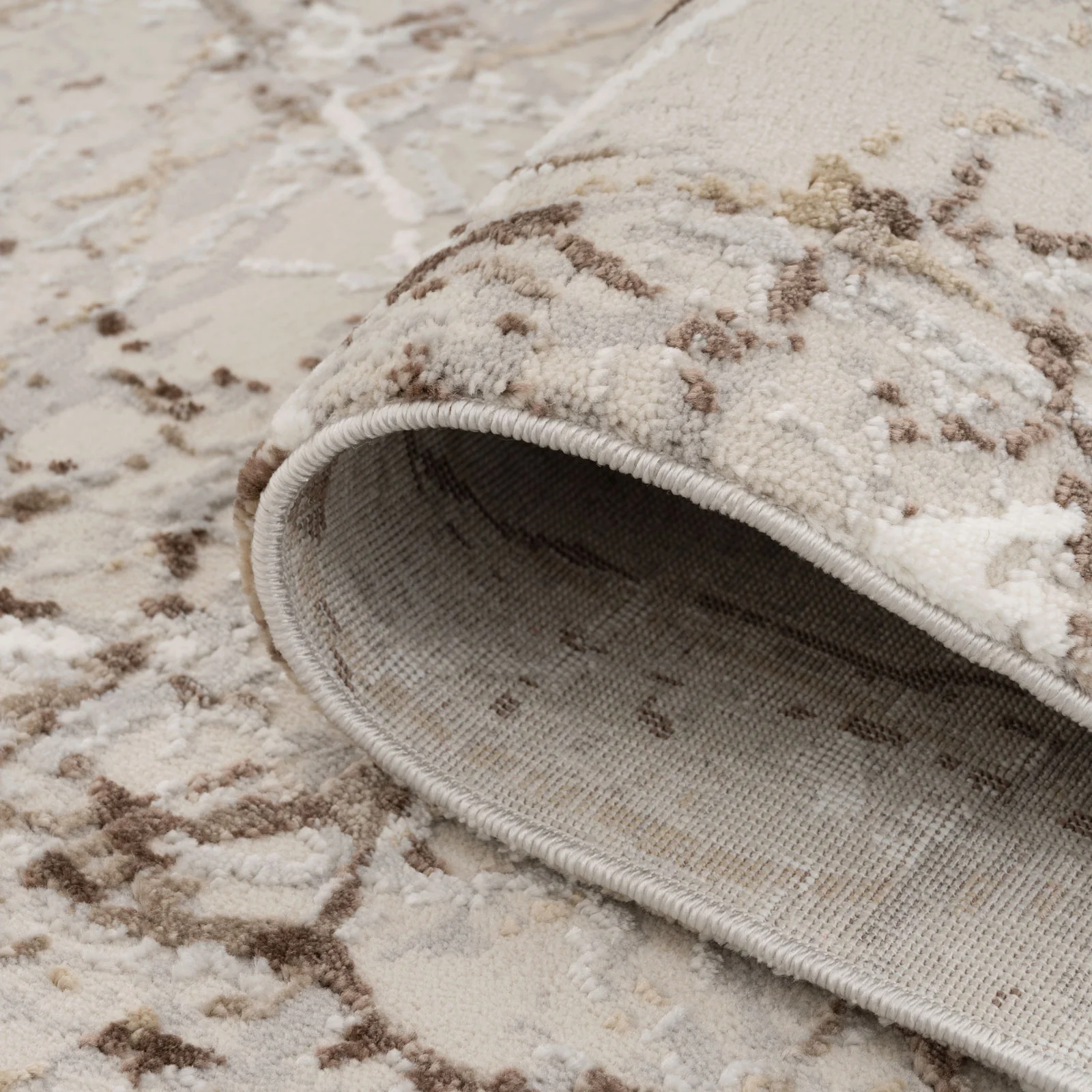 Marble Effect Lustre Rug - Ori - Image 3