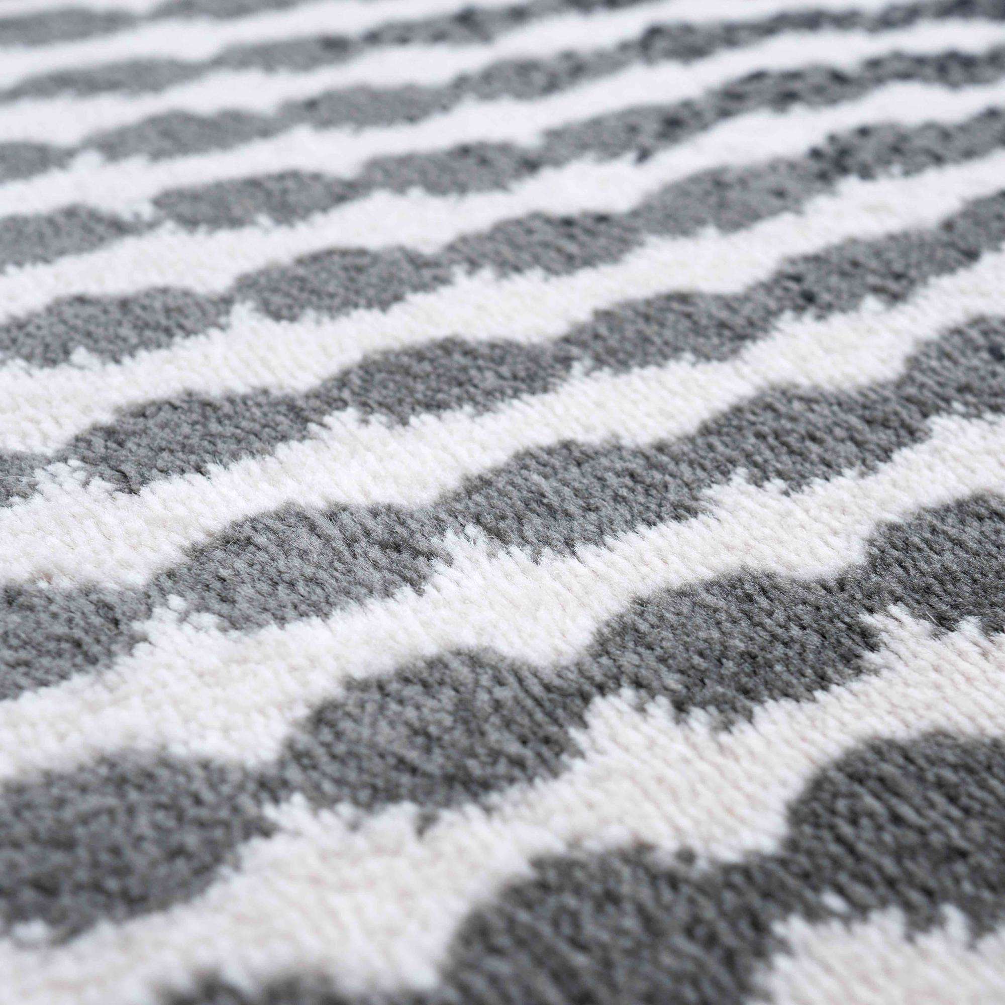 Modern Grey Spotted Ombre Effect Living Room Rug - Dottie - Image 6