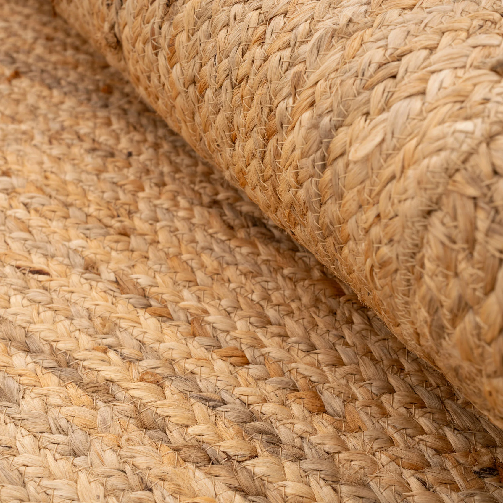 Natural Rounded Edge Jute Rug - Casper - Image 11