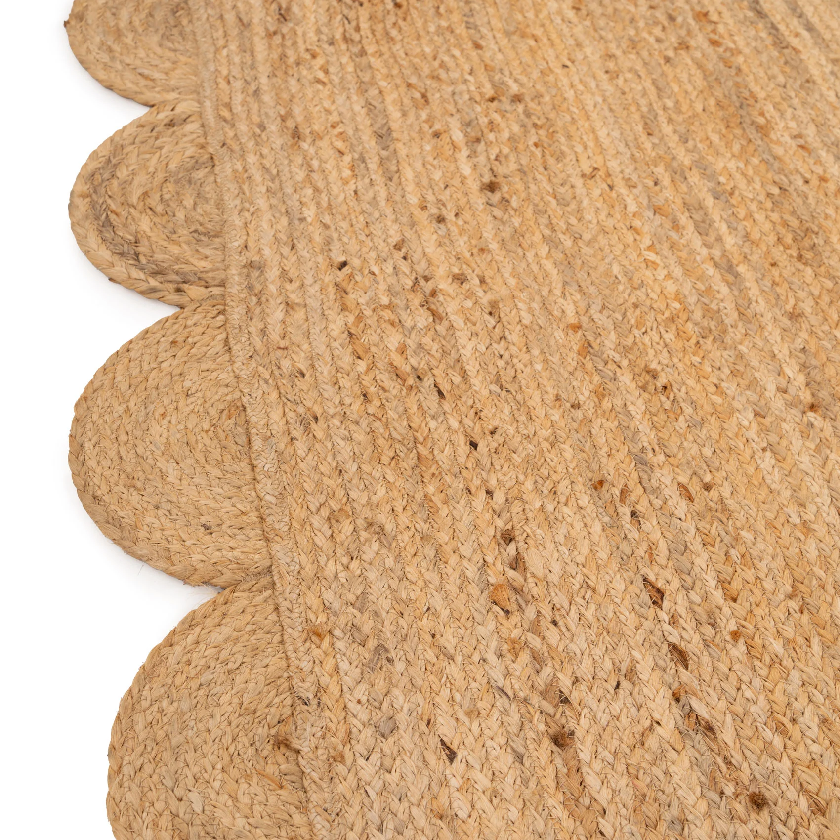 Natural Rounded Edge Jute Rug - Casper - Image 6