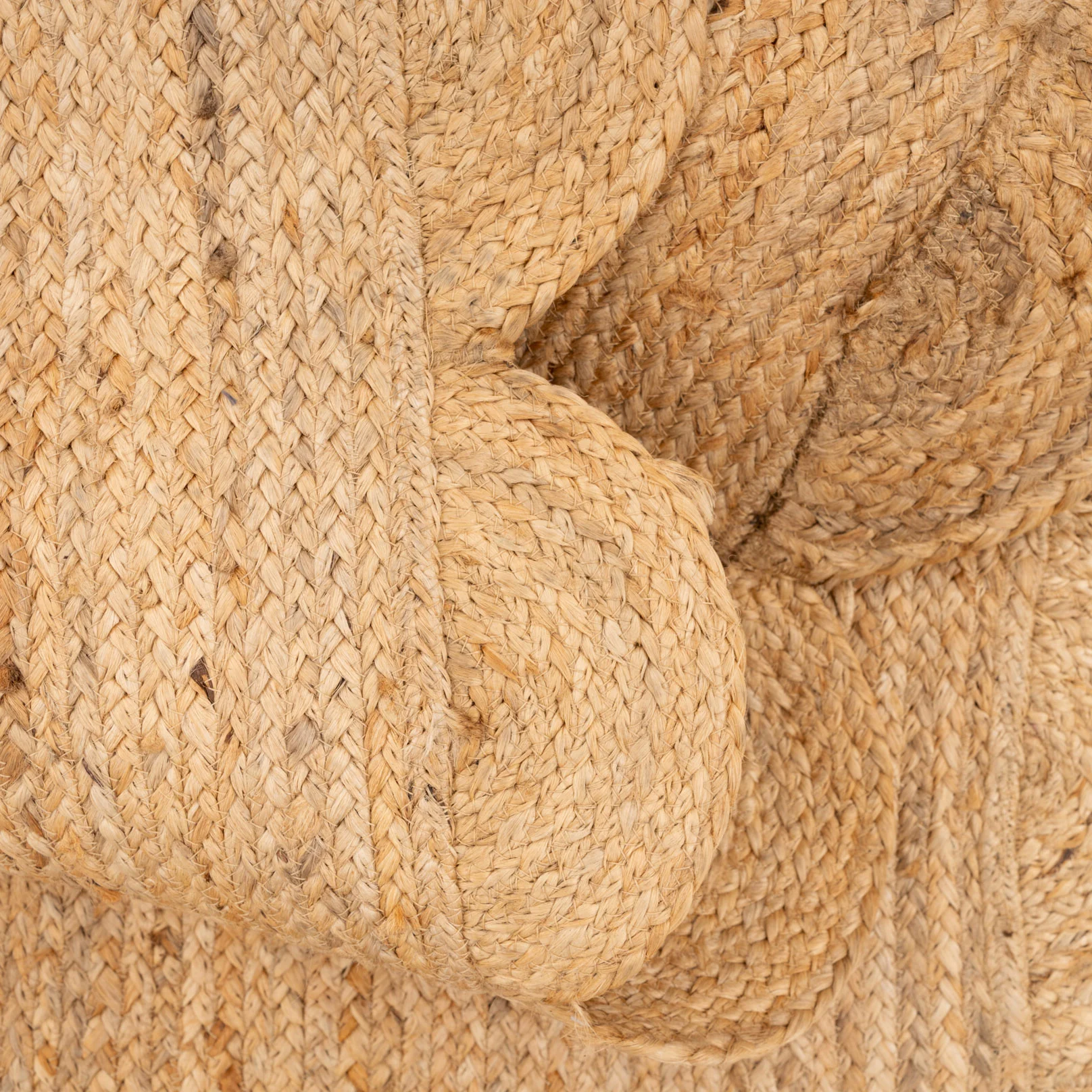 Natural Rounded Edge Jute Rug - Casper - Image 8
