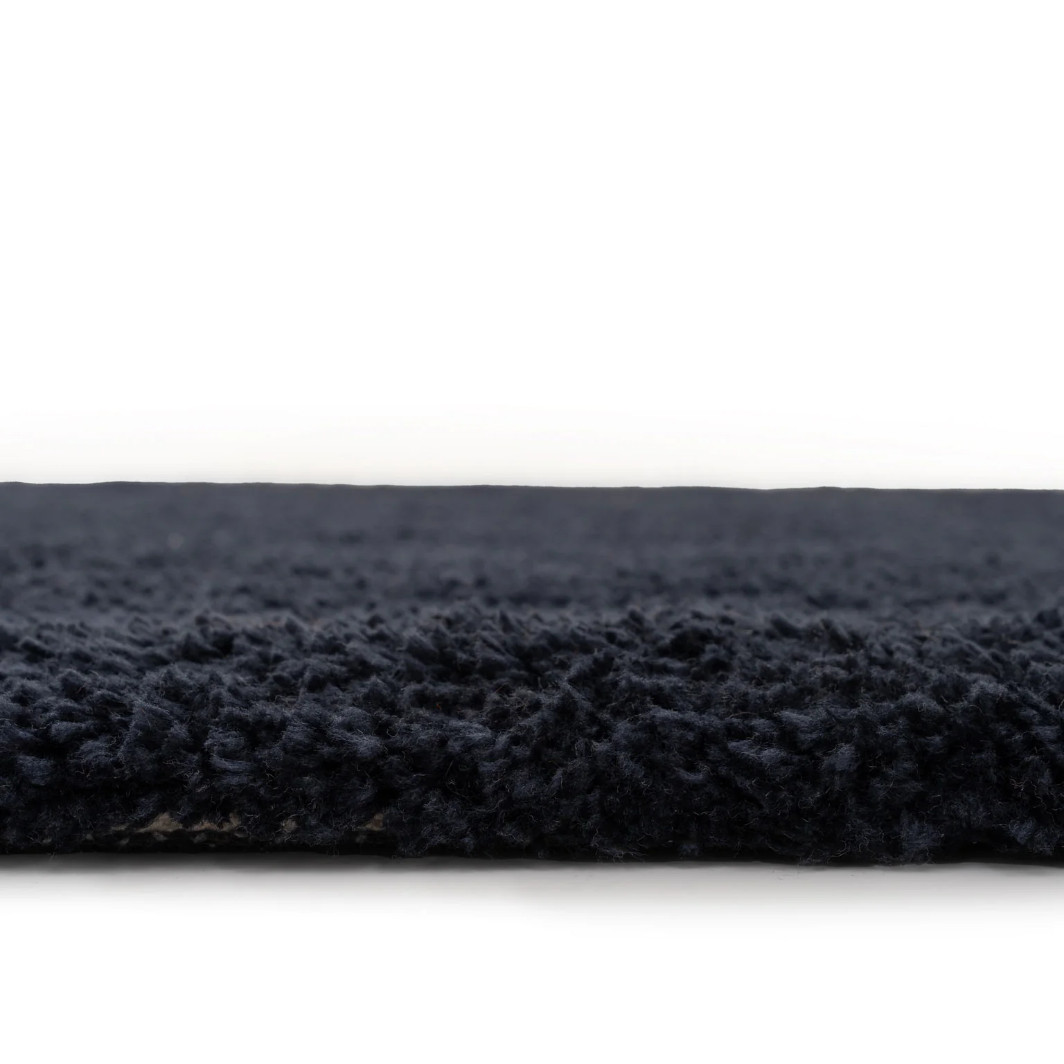 Navy Blue Shaggy Rug - Image 6