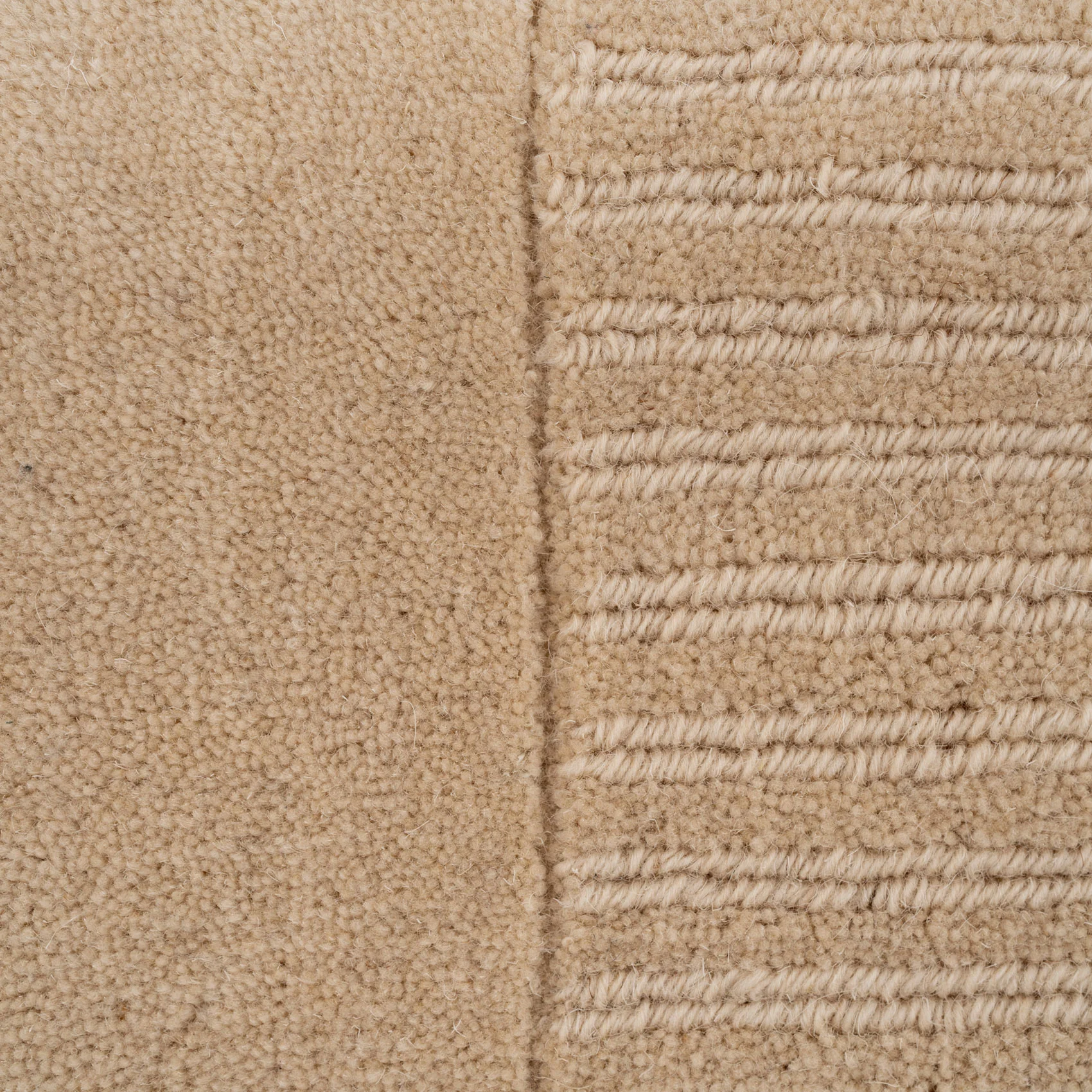 Neutral Bordered Wool Rug - Olann Neutral - Image 6