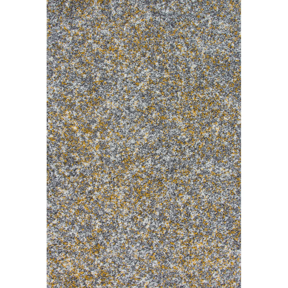 Ochre Luxurious Shaggy Living Room Rug
