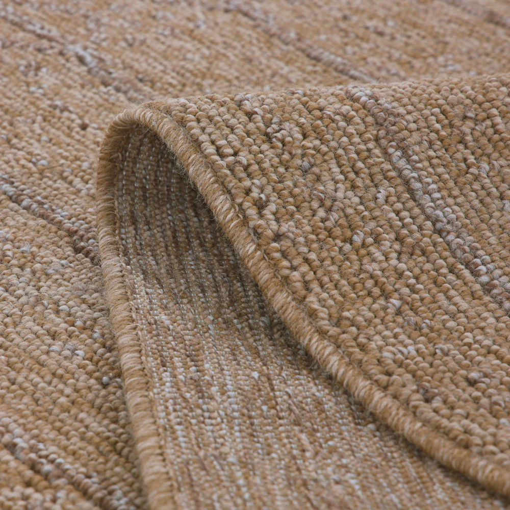 Plain Jute Brown Outdoor Rug - Saule - Image 11