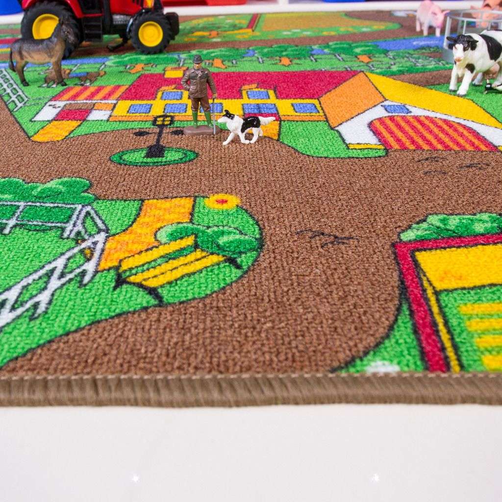 Play Farm Fun Farmer Kids Rug - Image 3