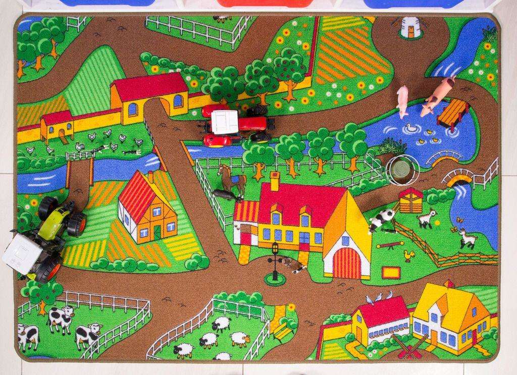 Play Farm Fun Farmer Kids Rug - Image 4
