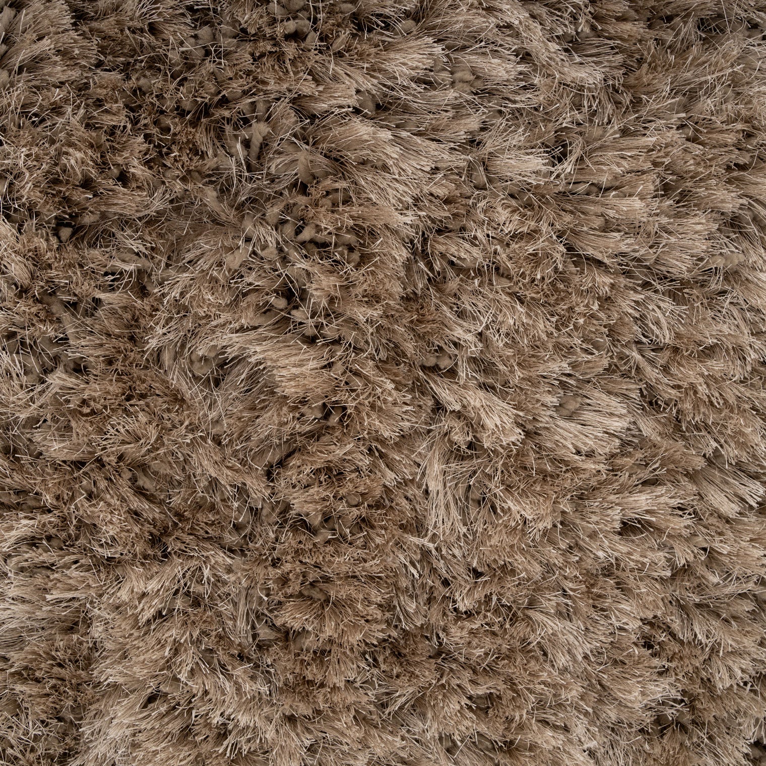 Plush Soft Greige Shaggy Rug - Zia - Image 9
