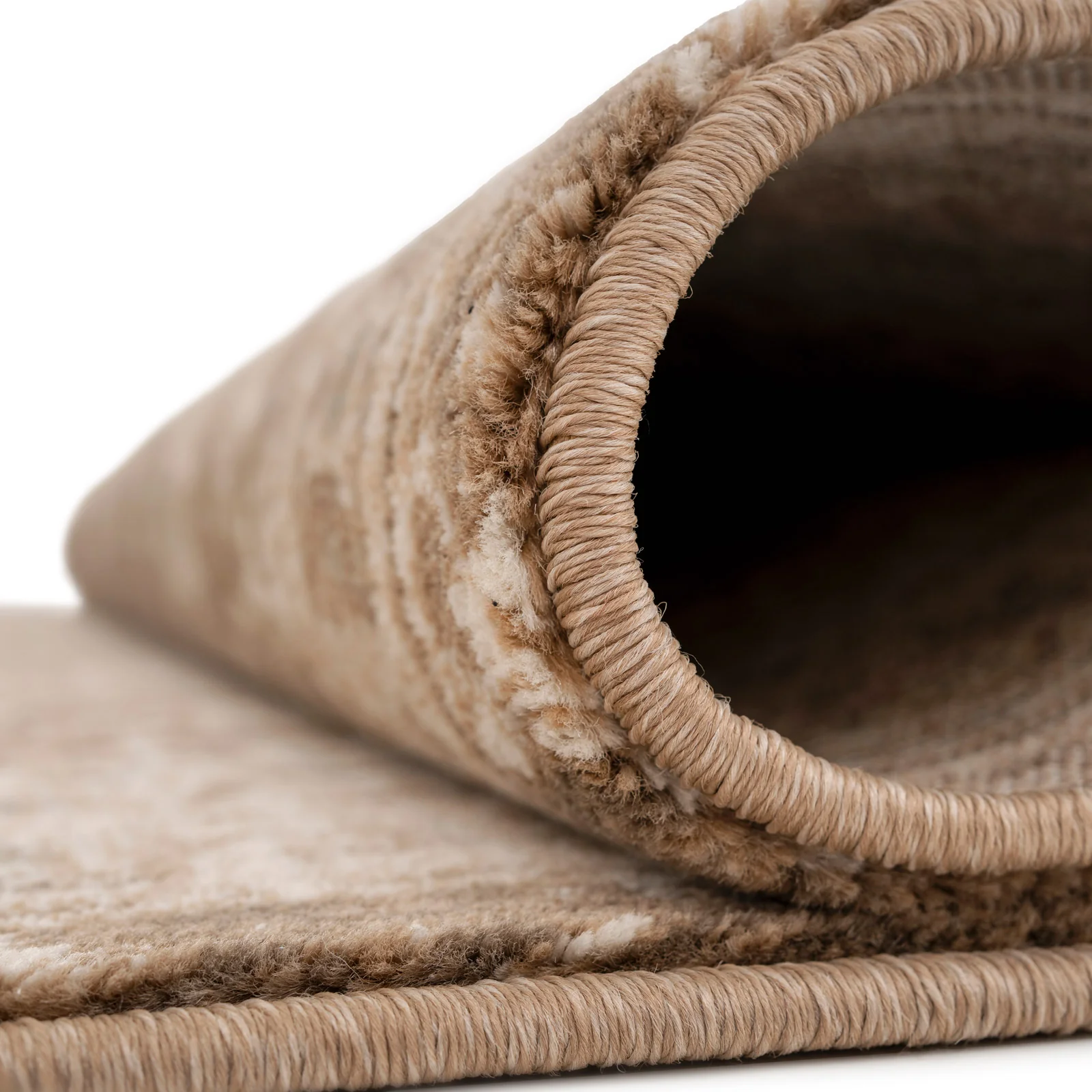 Plush Traditional Brown Runner - Sarina - Image 2