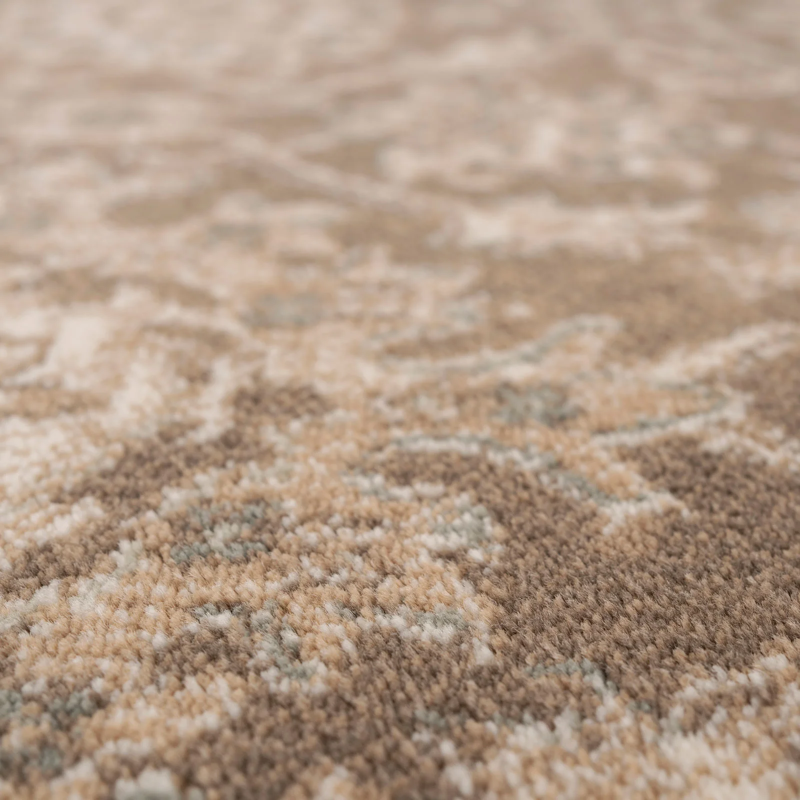 Plush Traditional Brown Runner - Sarina - Image 5