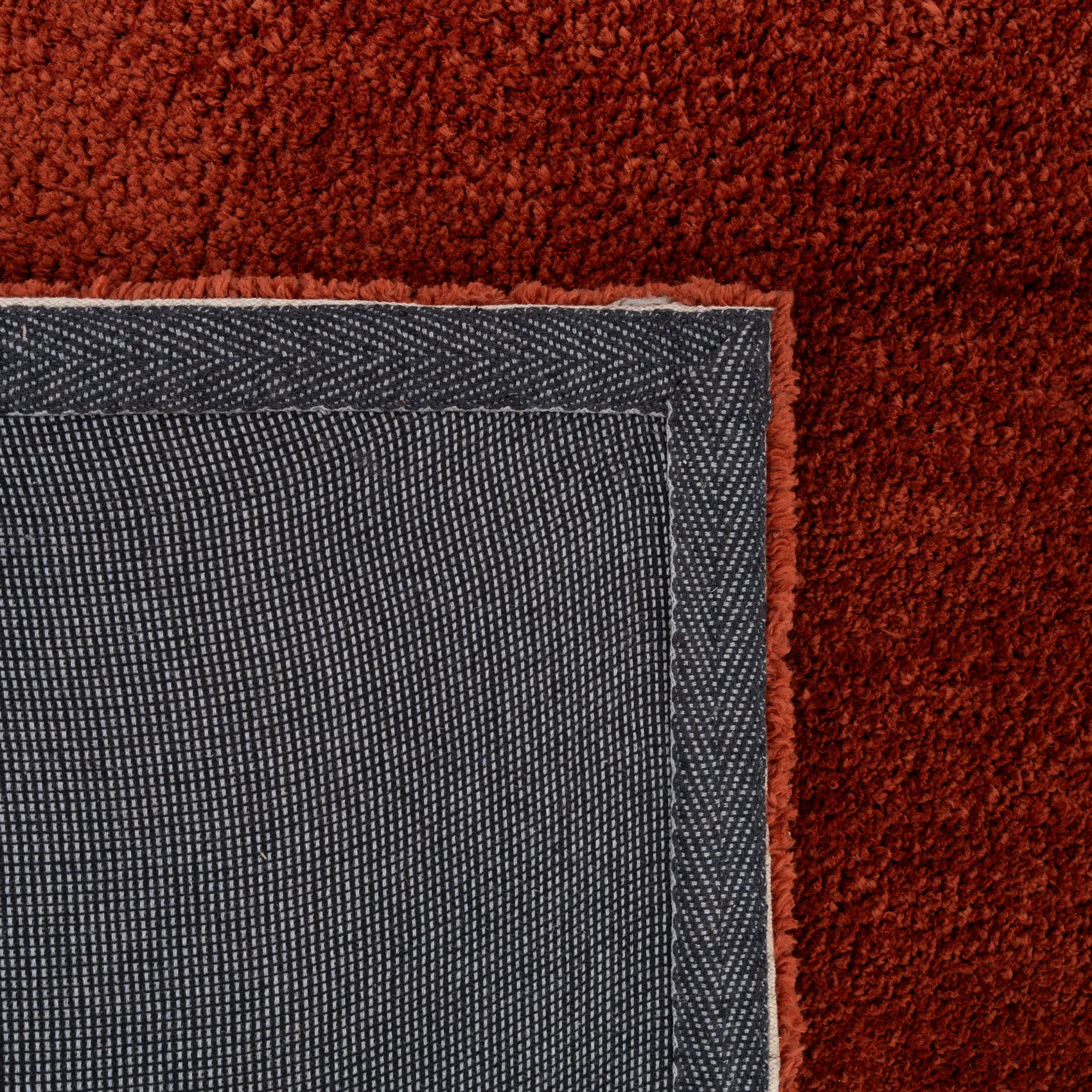 Premium Terracotta Shaggy Rug - Sienna - Image 14