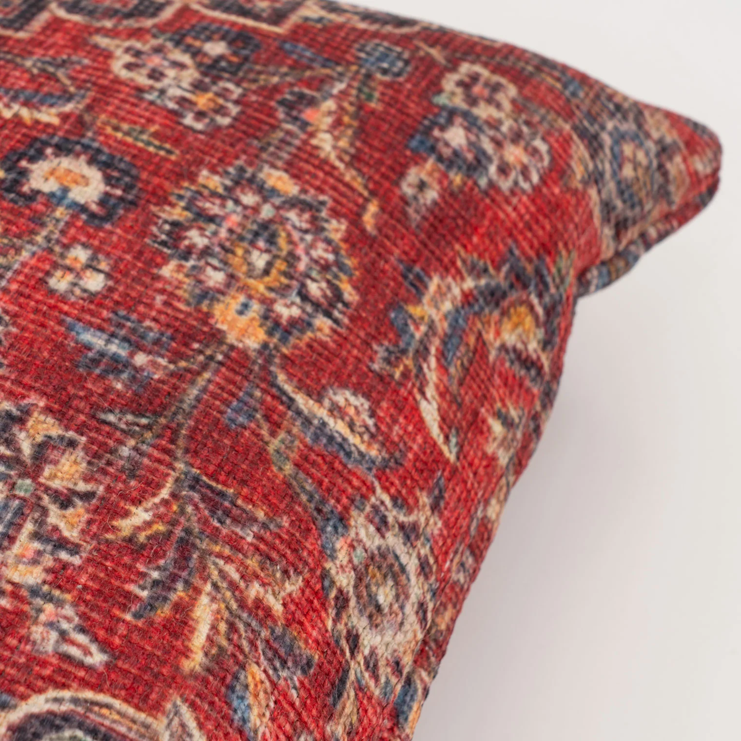 Red Oriental Cushion Cover - Image 4