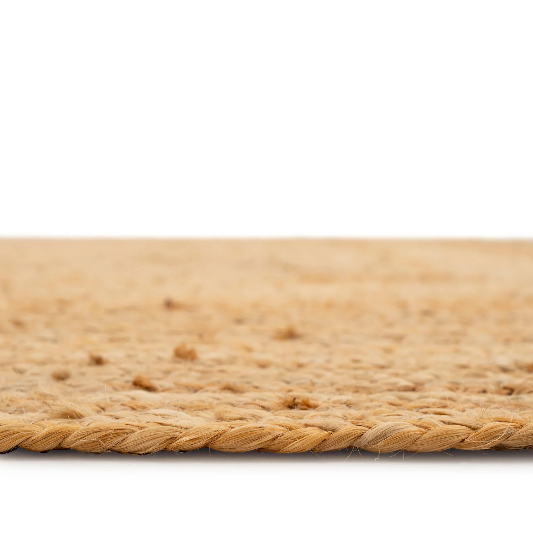 Rustic Braided Jute Runner  Rug - Althea - Image 7