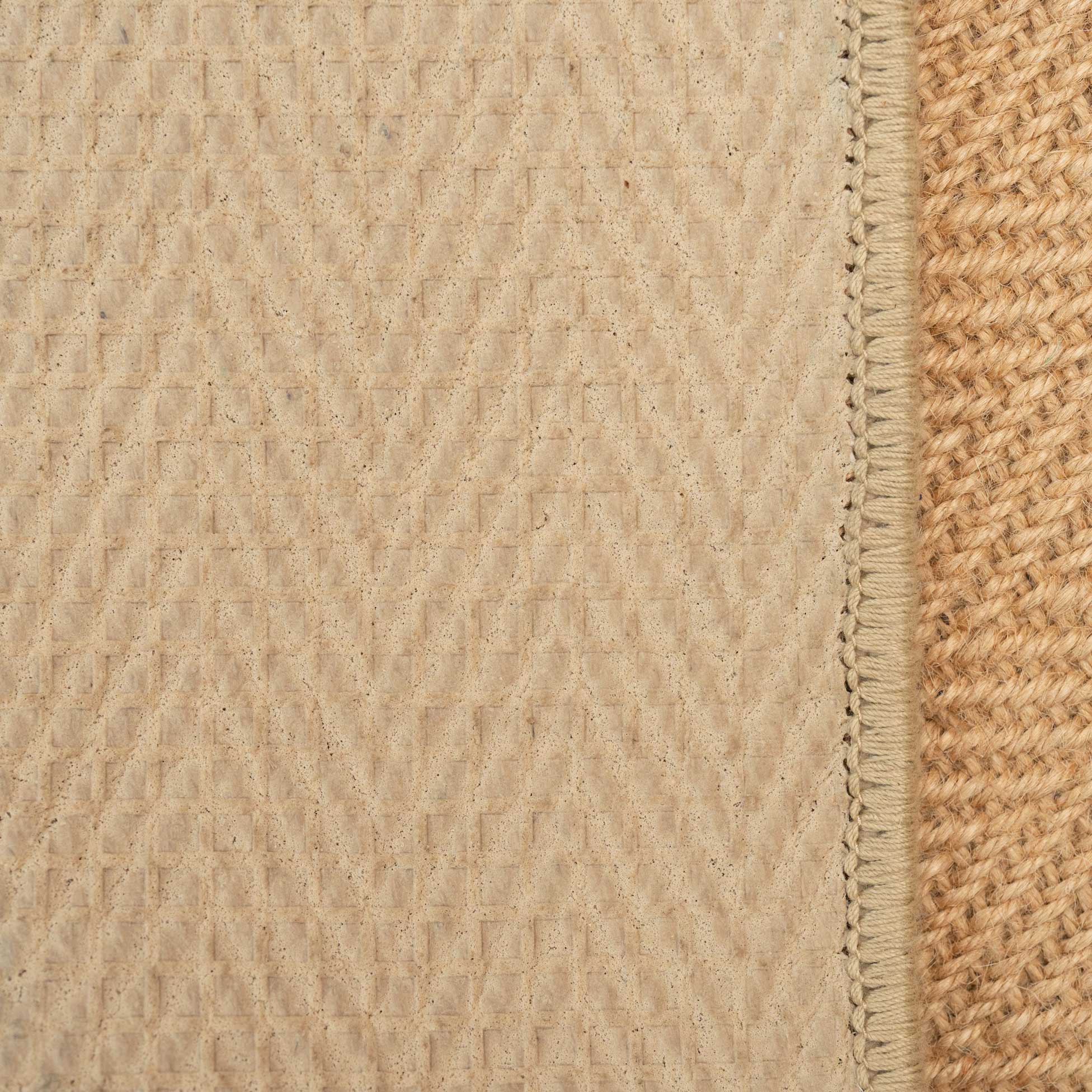 Light Jute Chevron Stair Carpet Runner - Image 6