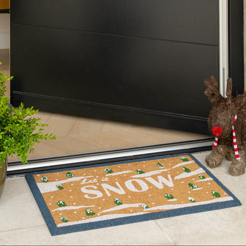 Snow Alpine Coir Doormat - Image 2
