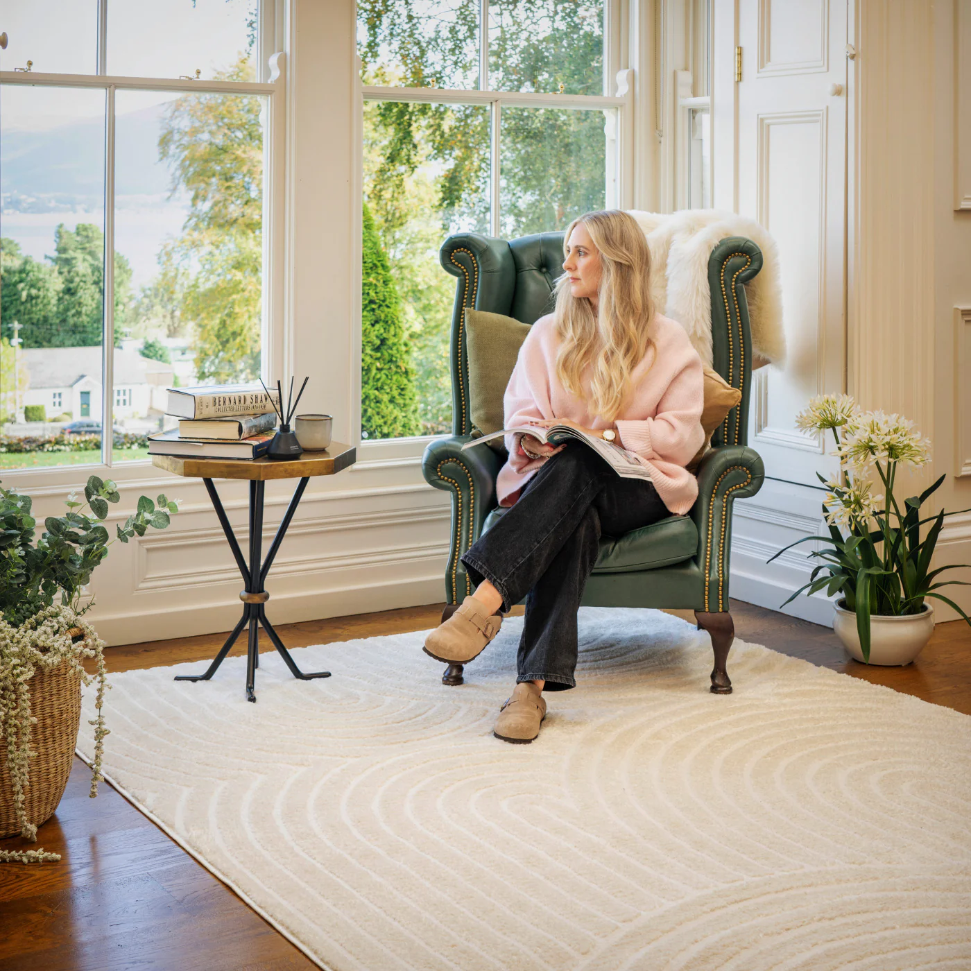 Soft Cream Boho Rug - Luma - Image 4