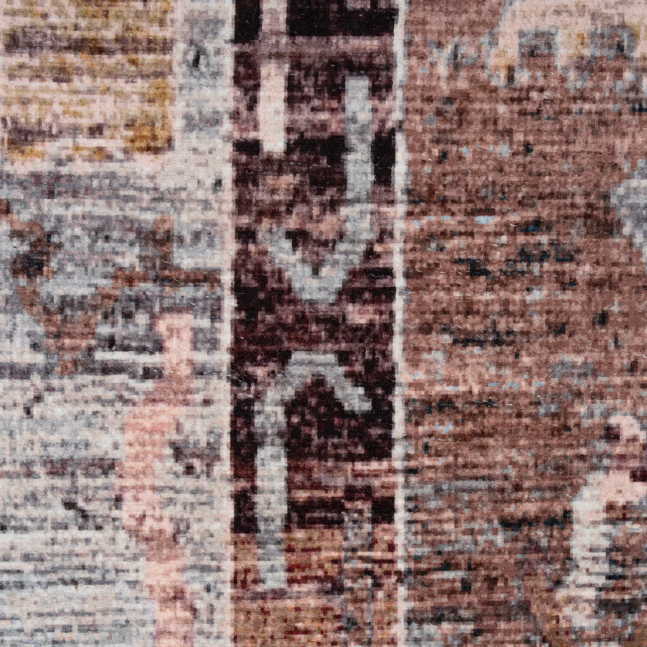 Soft Washable Aztec Indoor Mat - Sybil - Image 2
