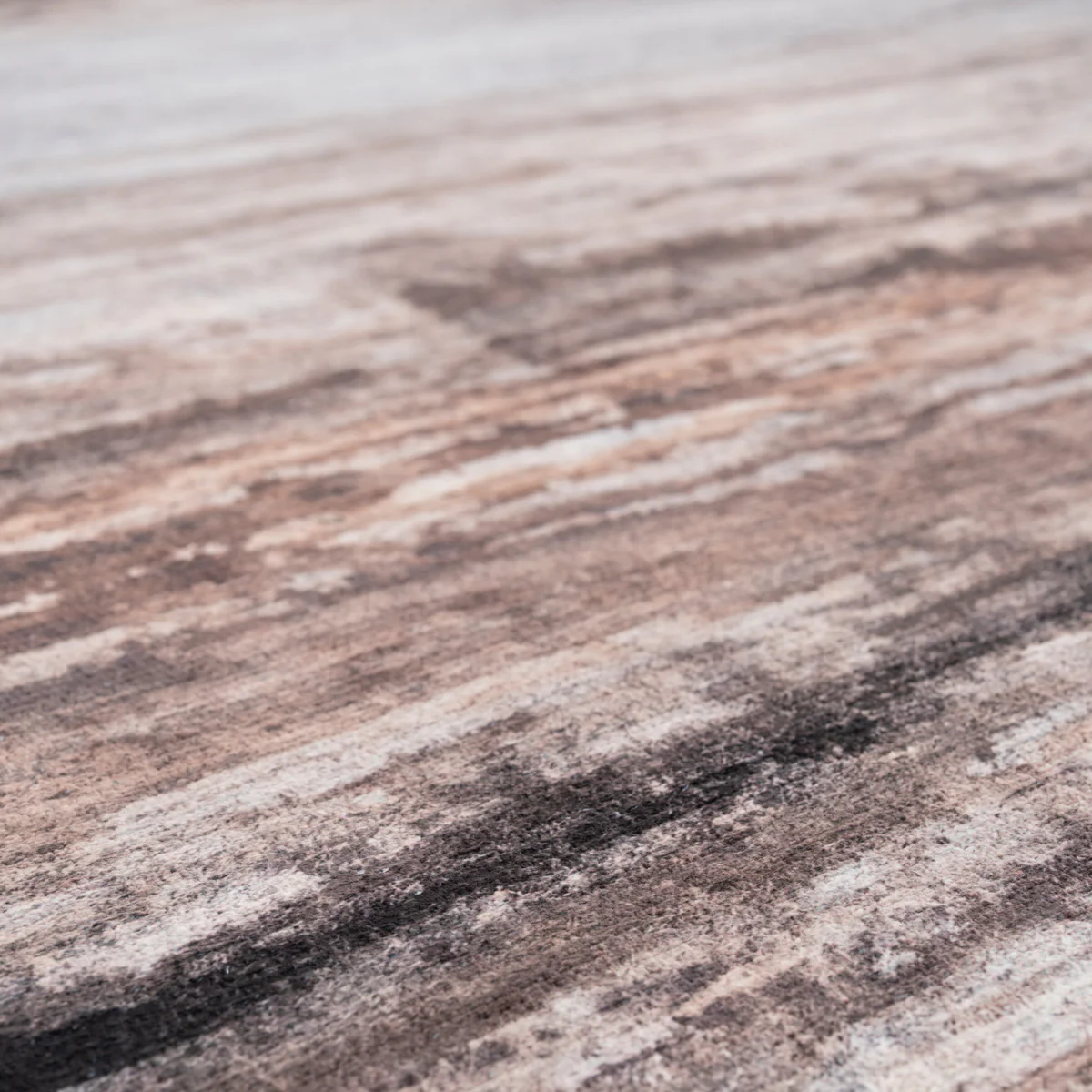 Soft Washable Brown Abstract Rug - Taron - Image 8