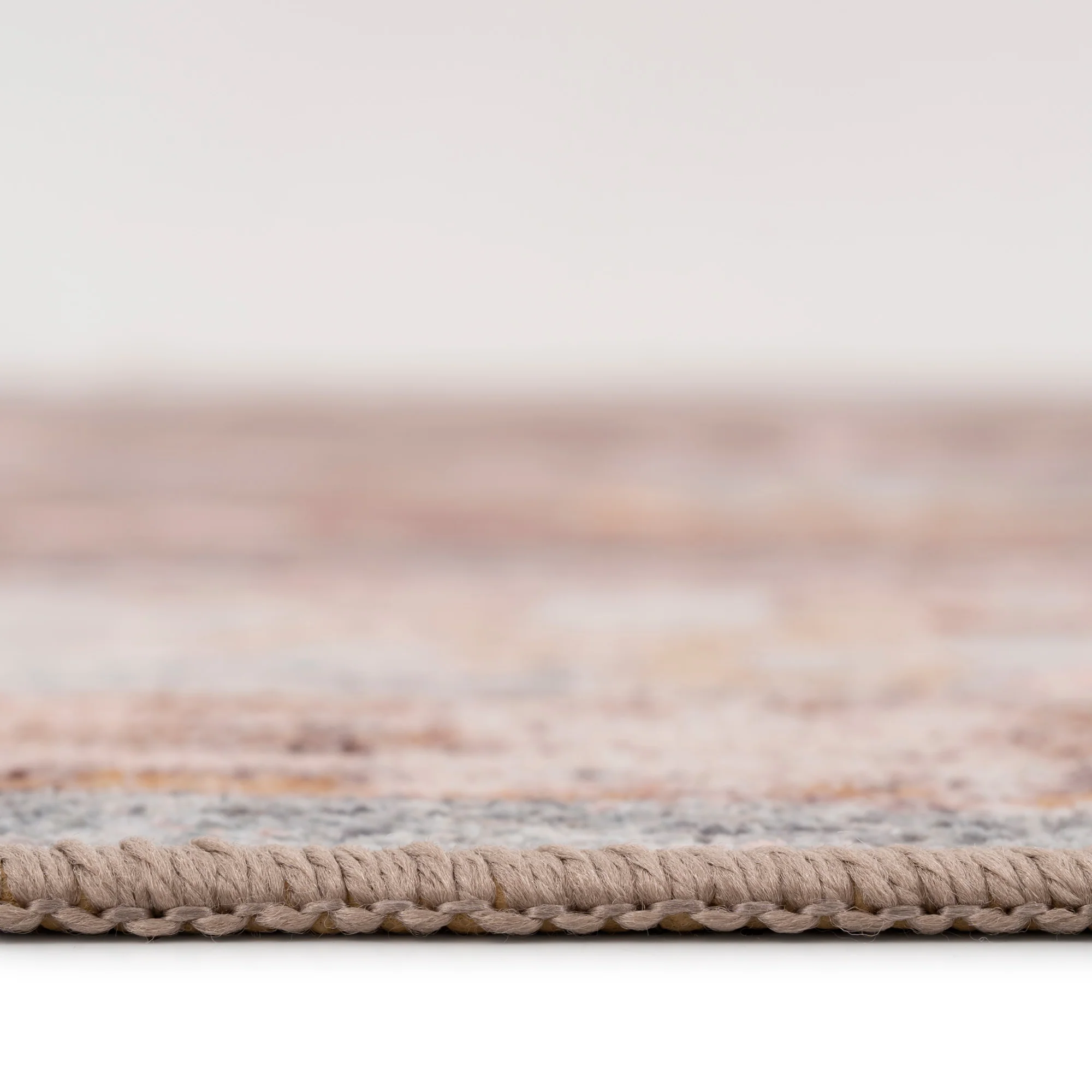 Soft Washable Brown Aztec Runner - Sybil - Image 4