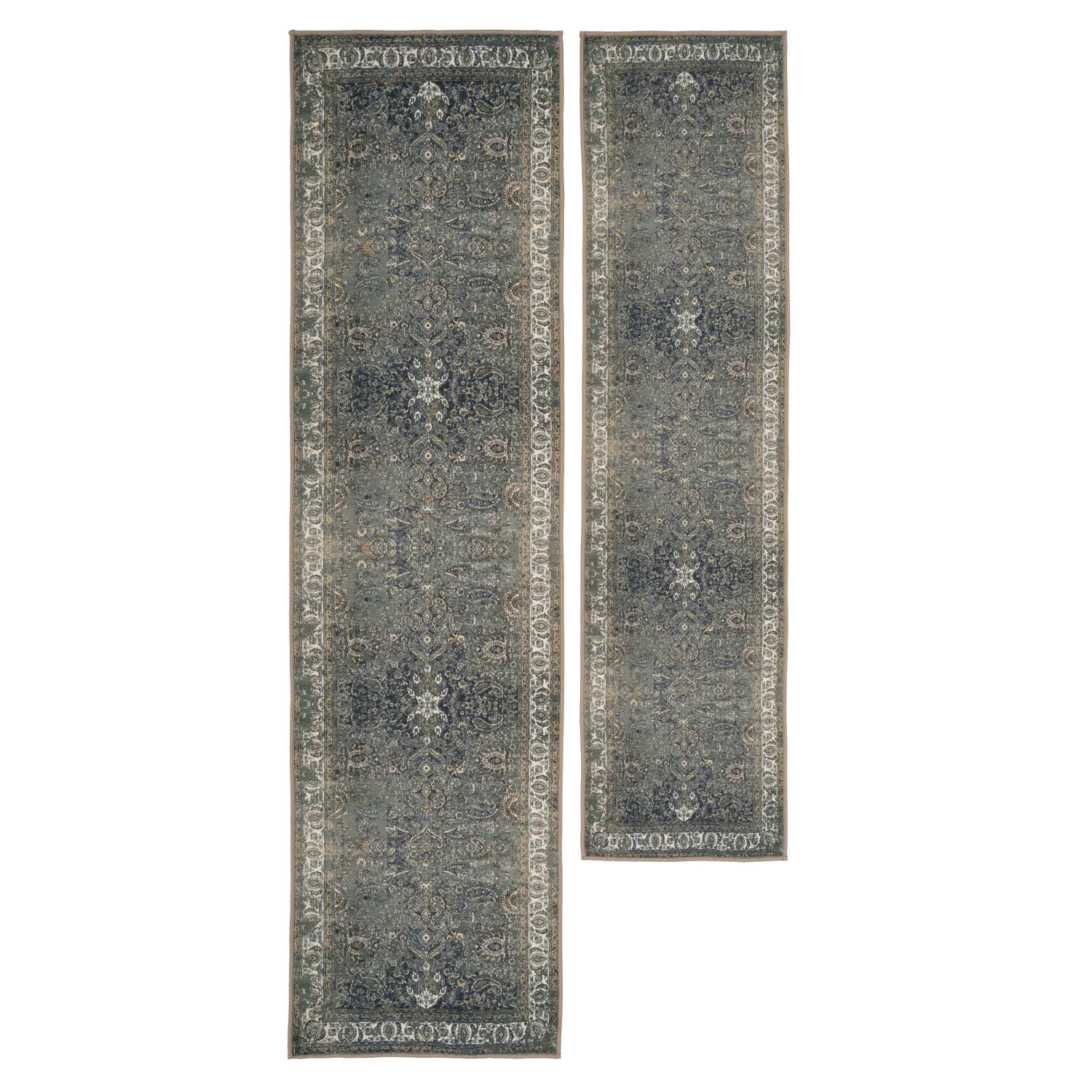 Soft Washable Classic Green Rug - Maude - Image 11