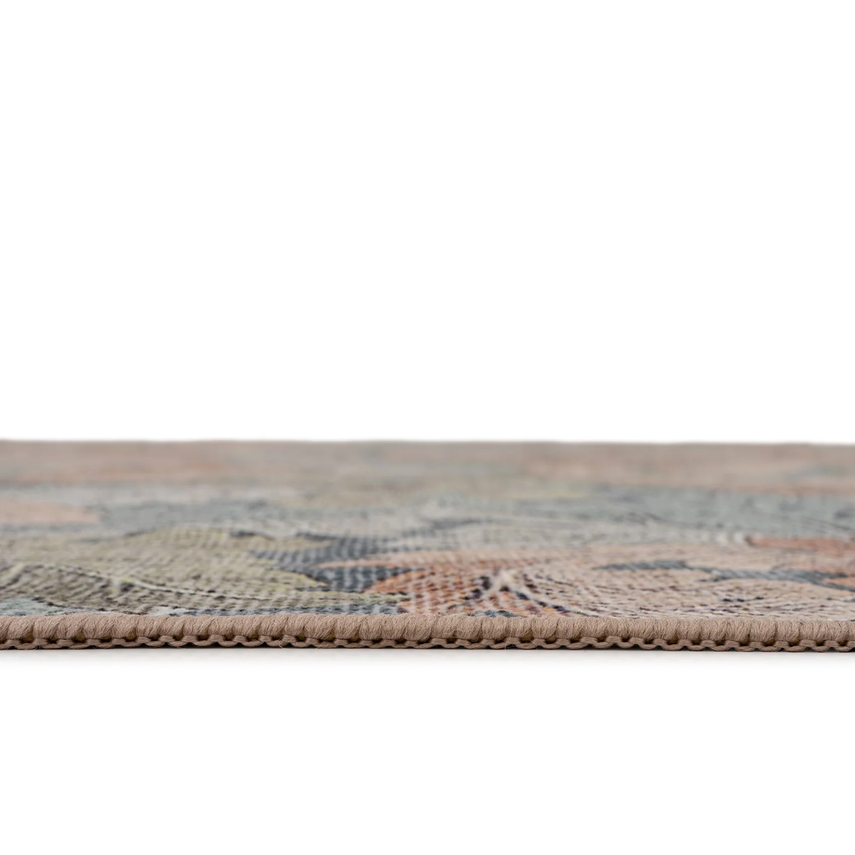 Soft Washable Green Leaf Doormat - Sylvan - Image 5