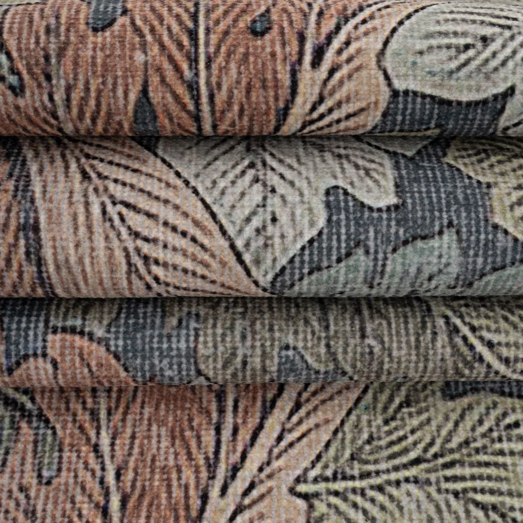 Soft Washable Green Leaf Doormat - Sylvan - Image 7