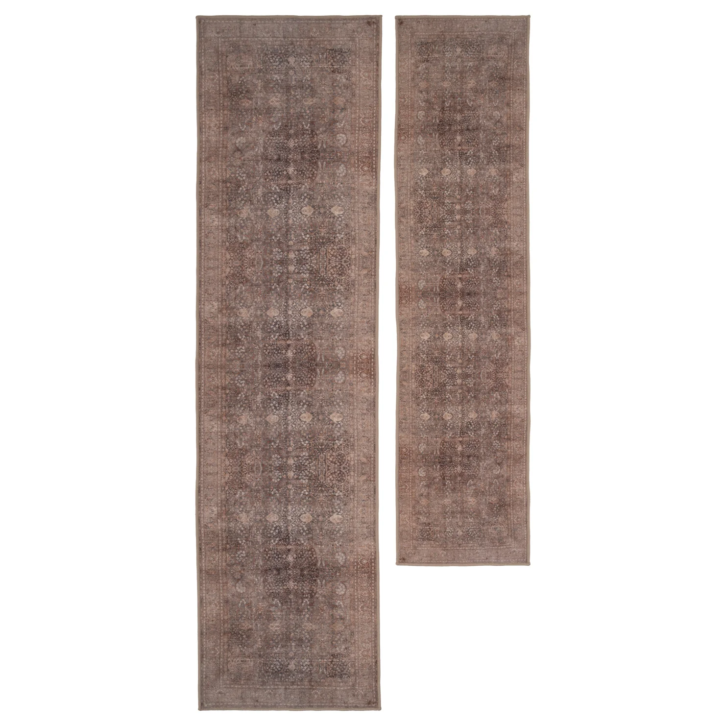 Soft Washable Heritage Brown Runner - Winnie - Image 2