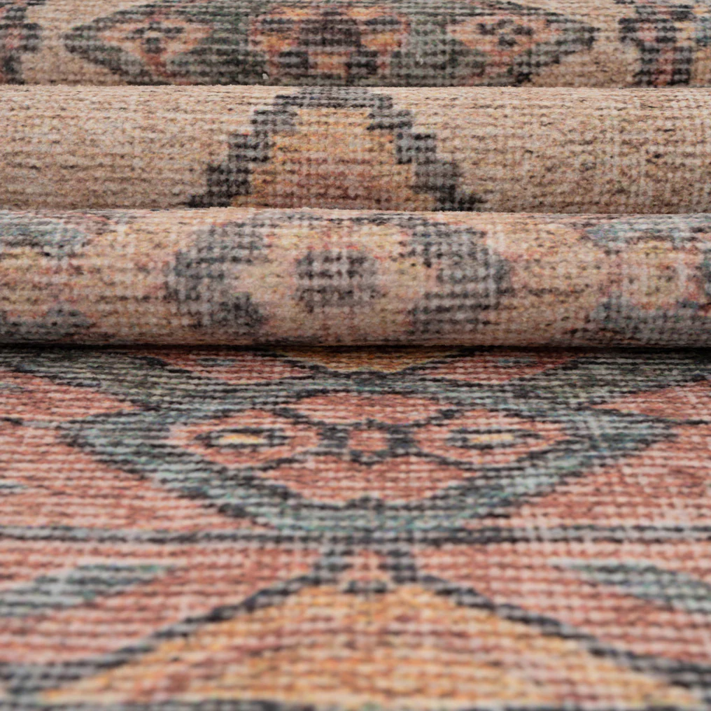 Soft Washable Multicolour Moroccan Runner - Coralie - Image 8