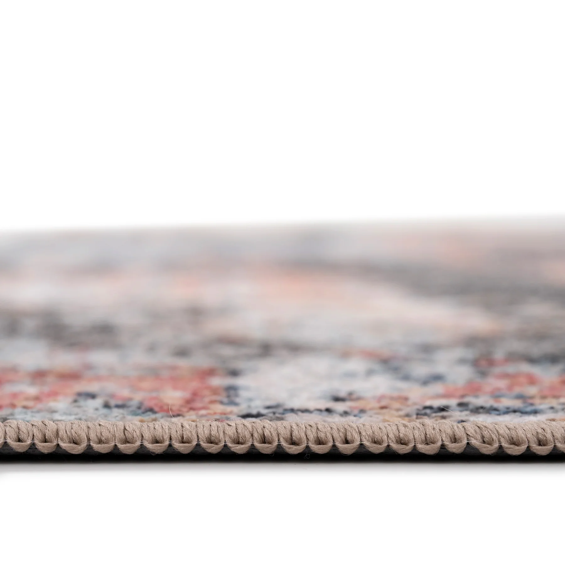 Soft Washable Multicolour Abstract Runner - Pierre - Image 2