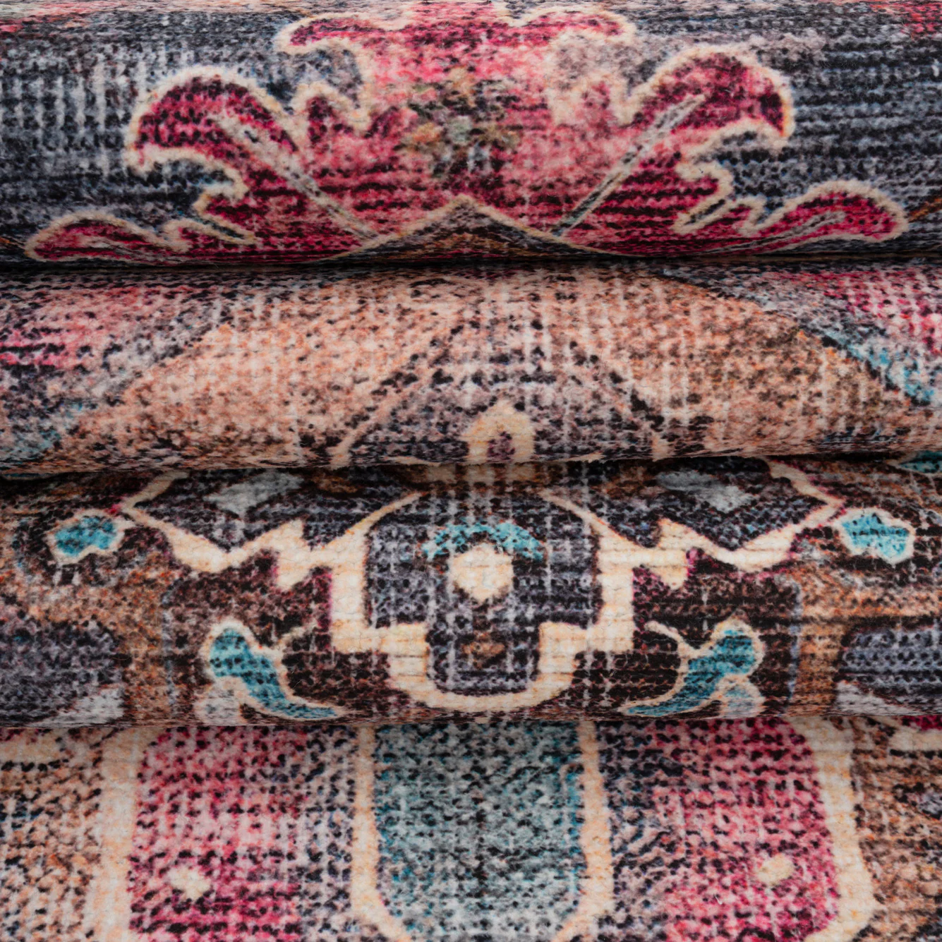 Soft Washable Multicolour Doormat - Delphine - Image 7