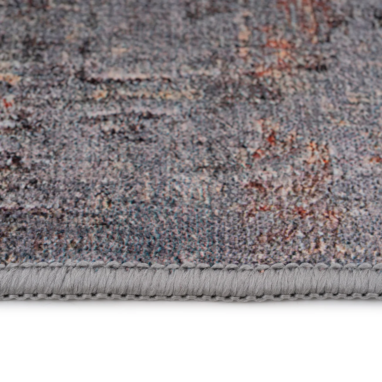 Soft Washable Abstract Grey Rug - Tara - Image 10
