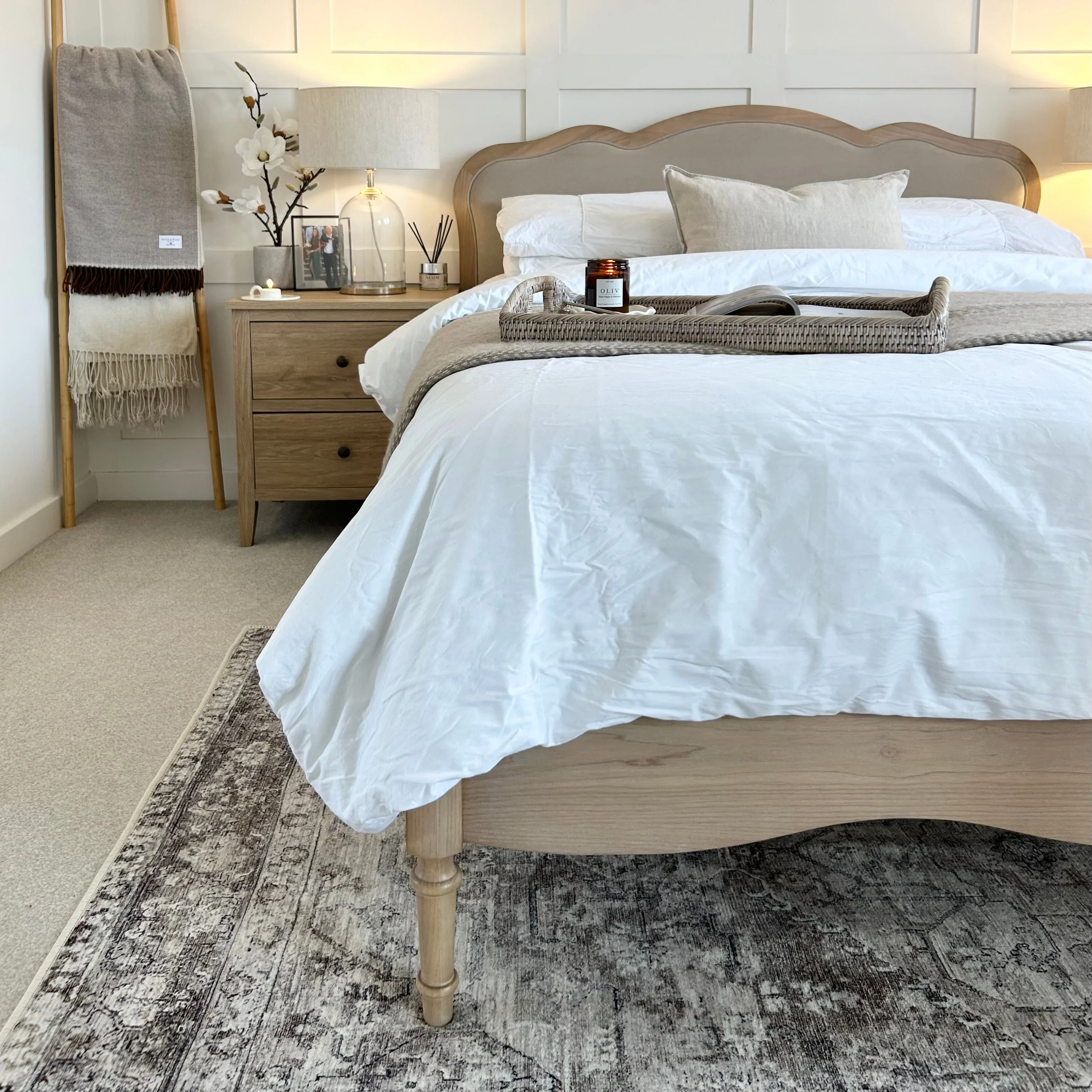 Soft Washable Vintage Greige Rug - Elsie - Image 13